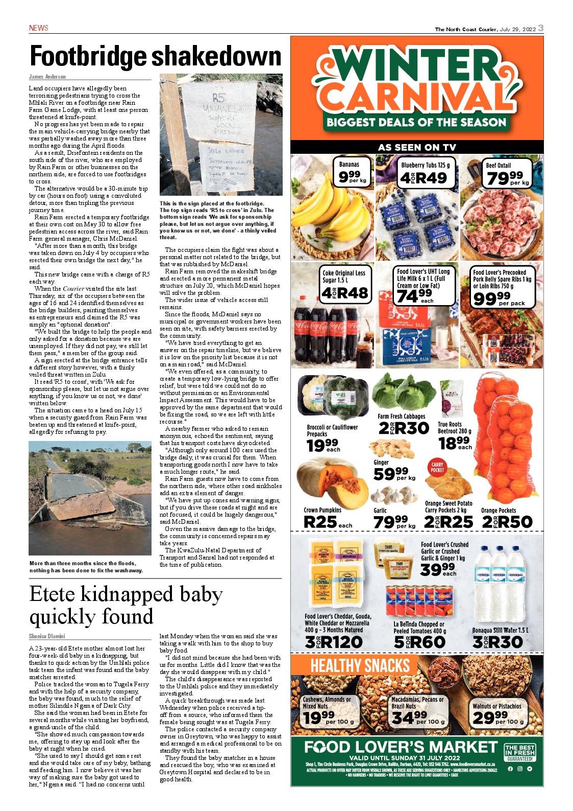 North Coast Courier 29 July 2022 page 3