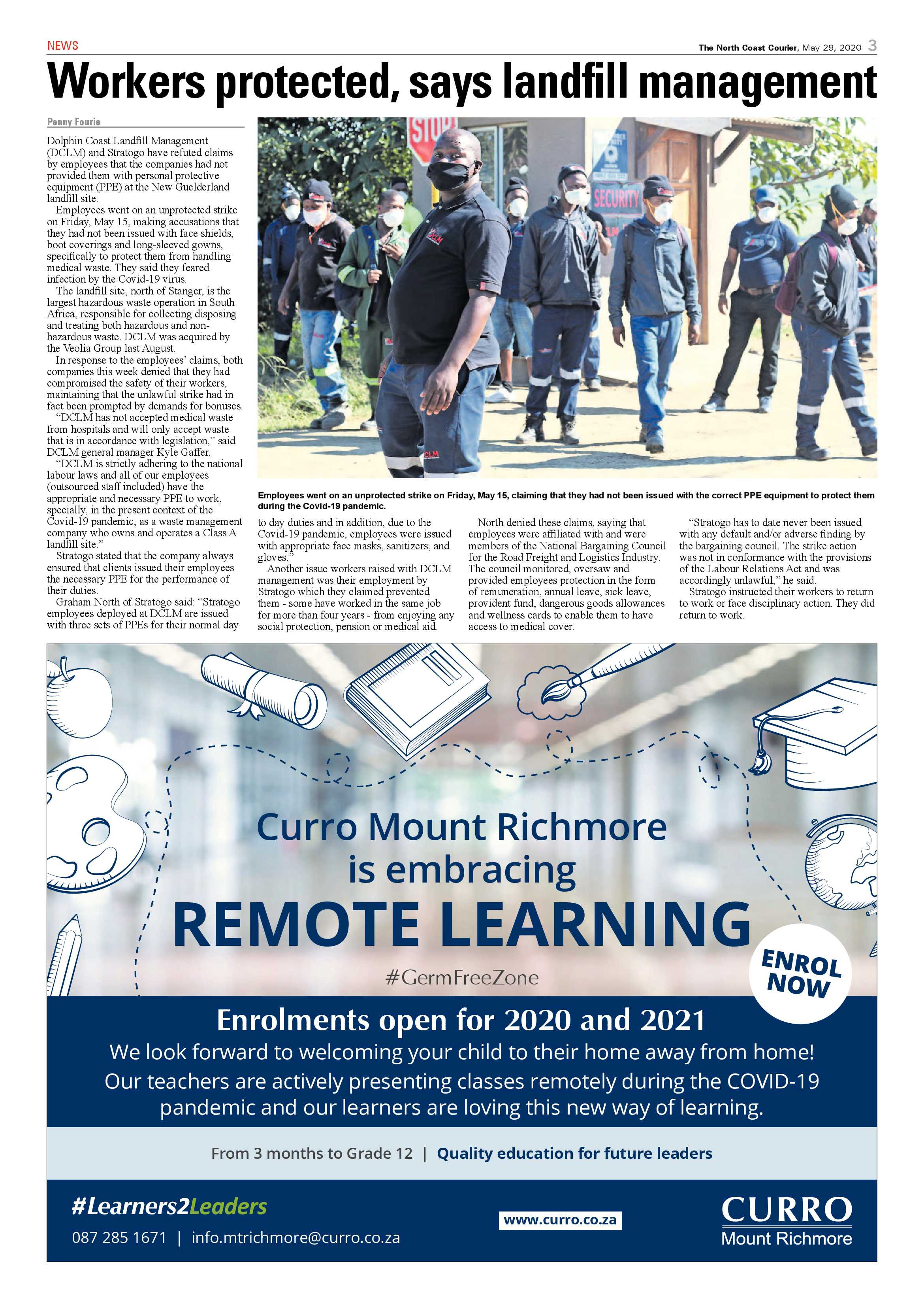 North Coast Courier 29 May 2020 page 3