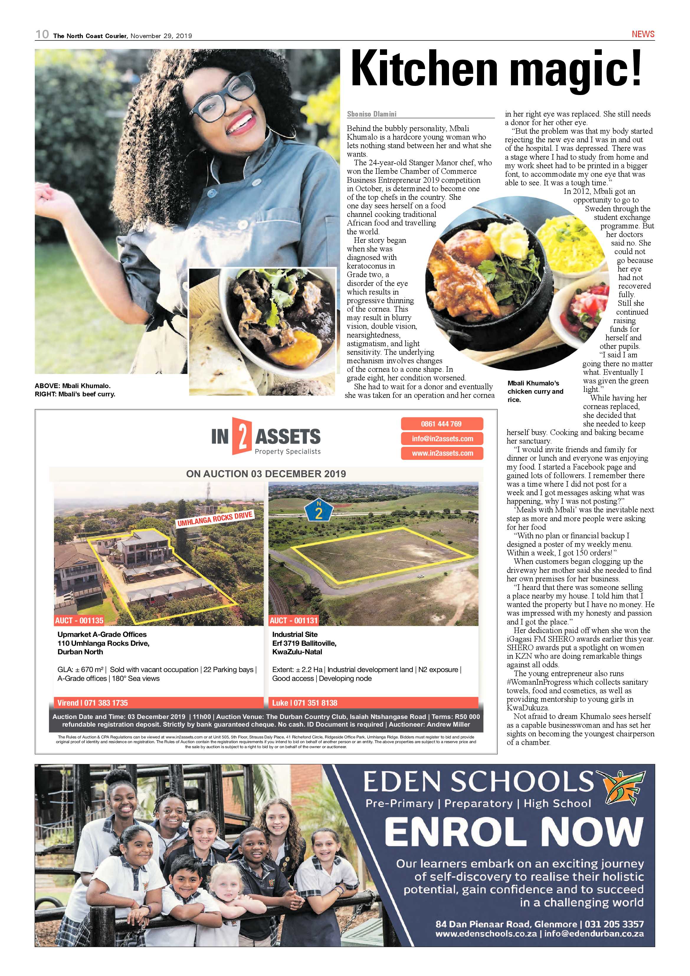 North Coast Courier 29 November 2019 page 10
