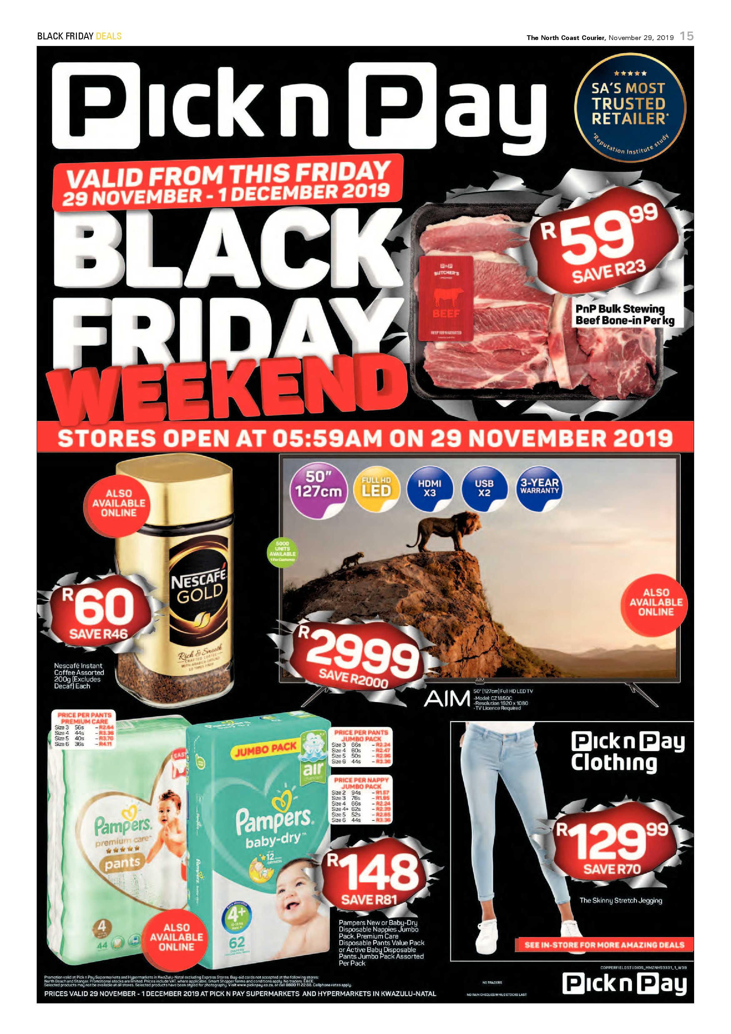 North Coast Courier 29 November 2019 page 15