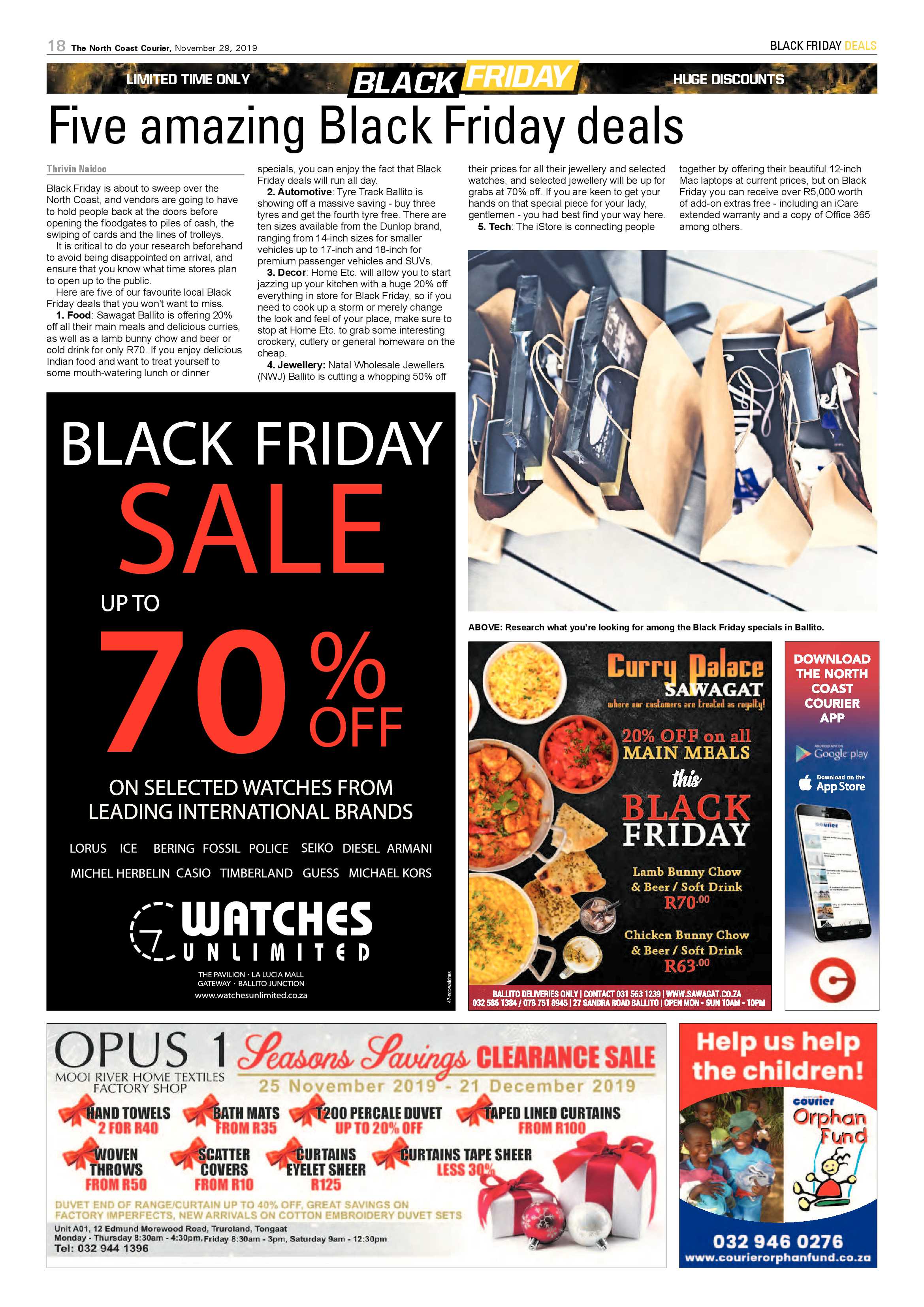 North Coast Courier 29 November 2019 page 18