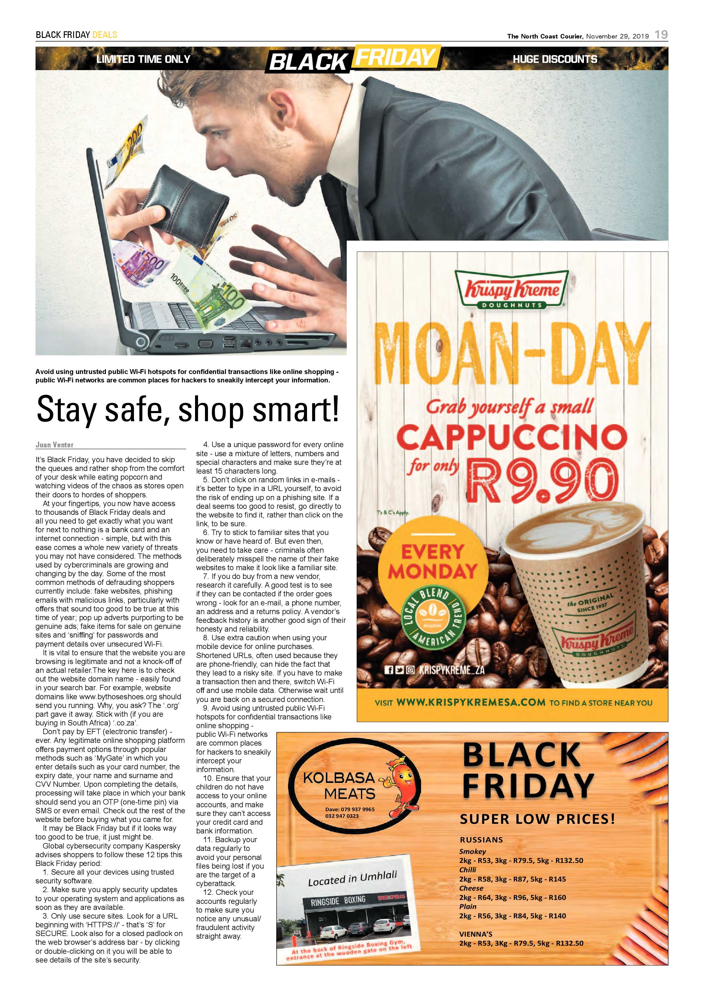North Coast Courier 29 November 2019 page 19