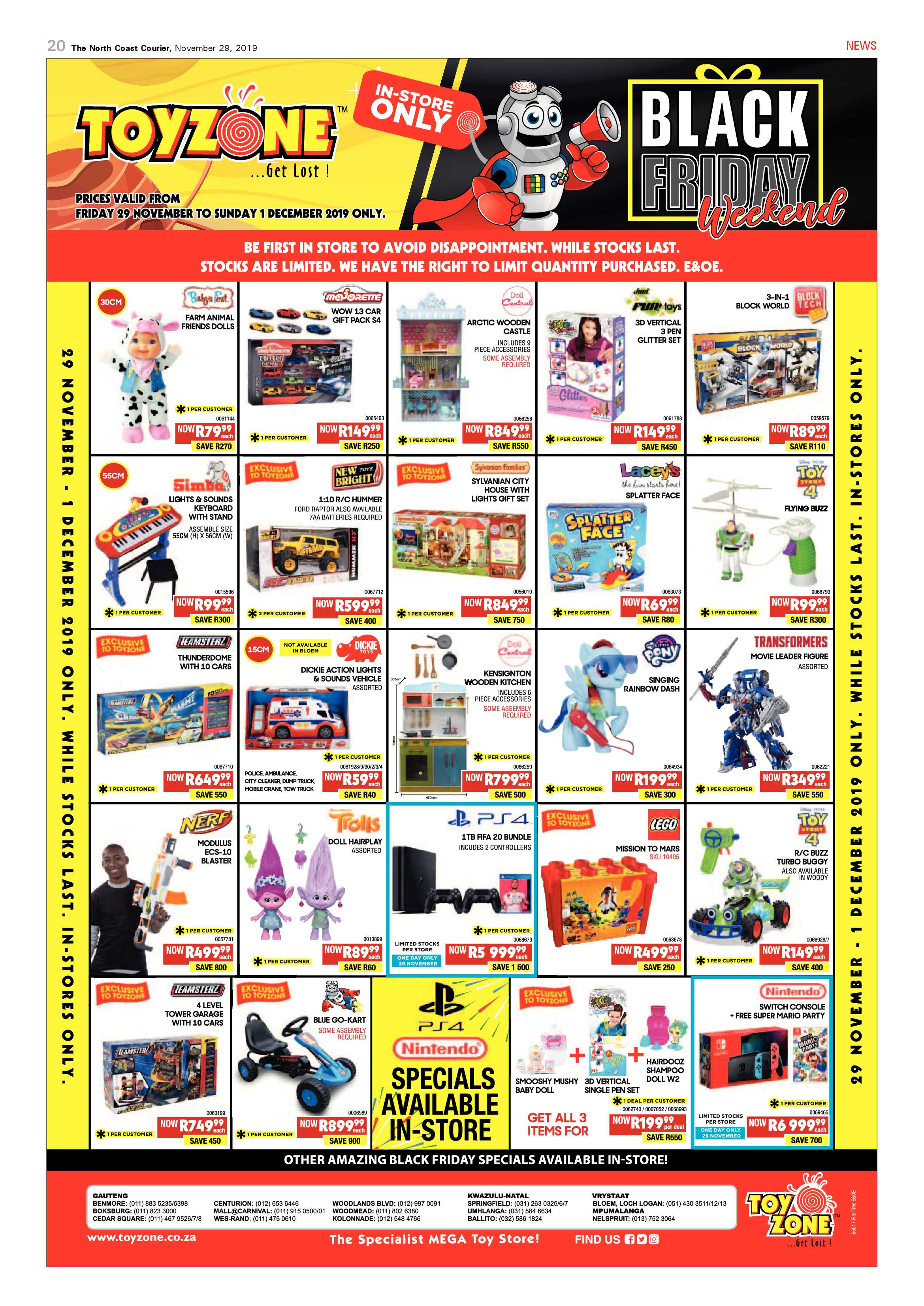 North Coast Courier 29 November 2019 page 20