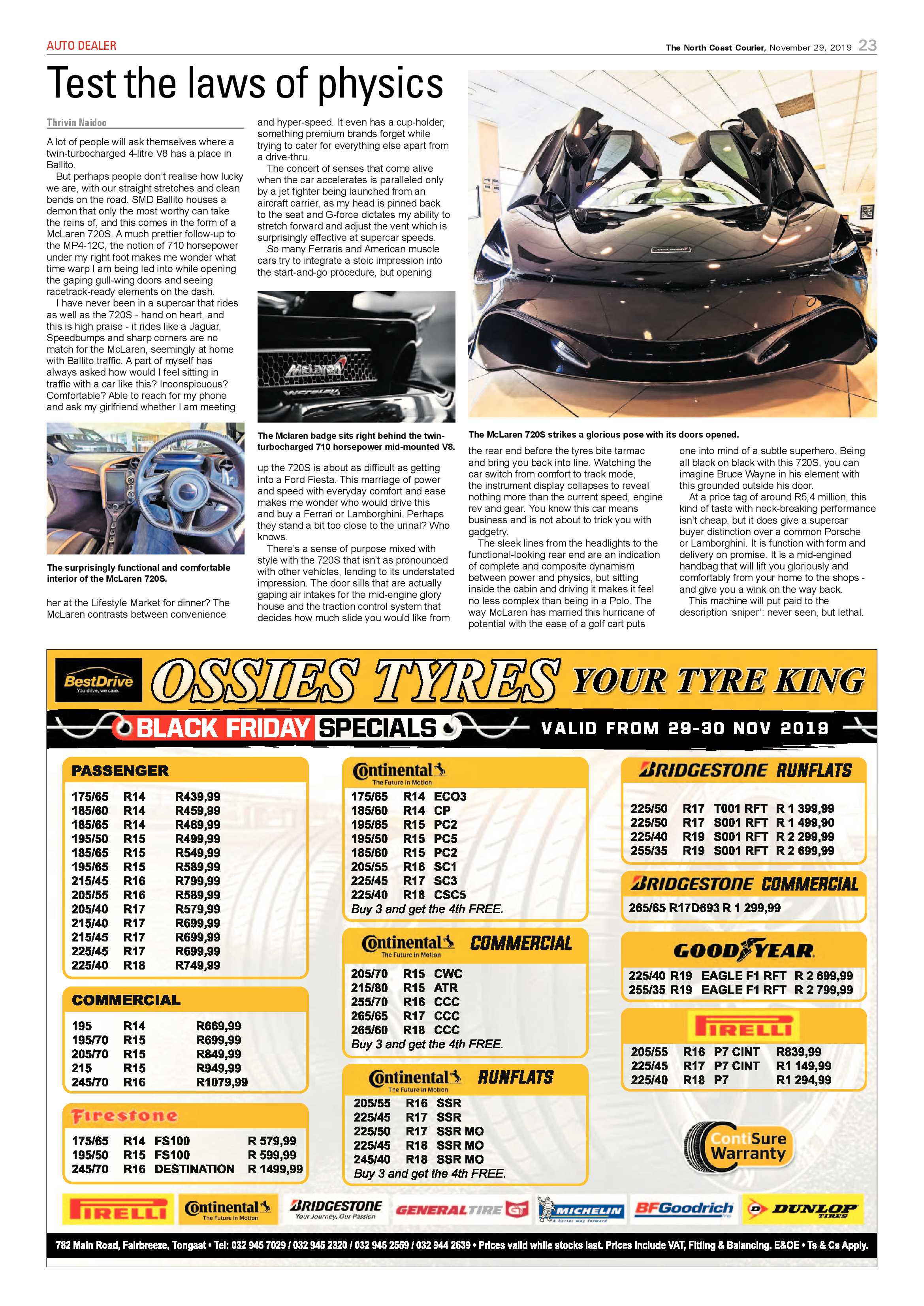 North Coast Courier 29 November 2019 page 23