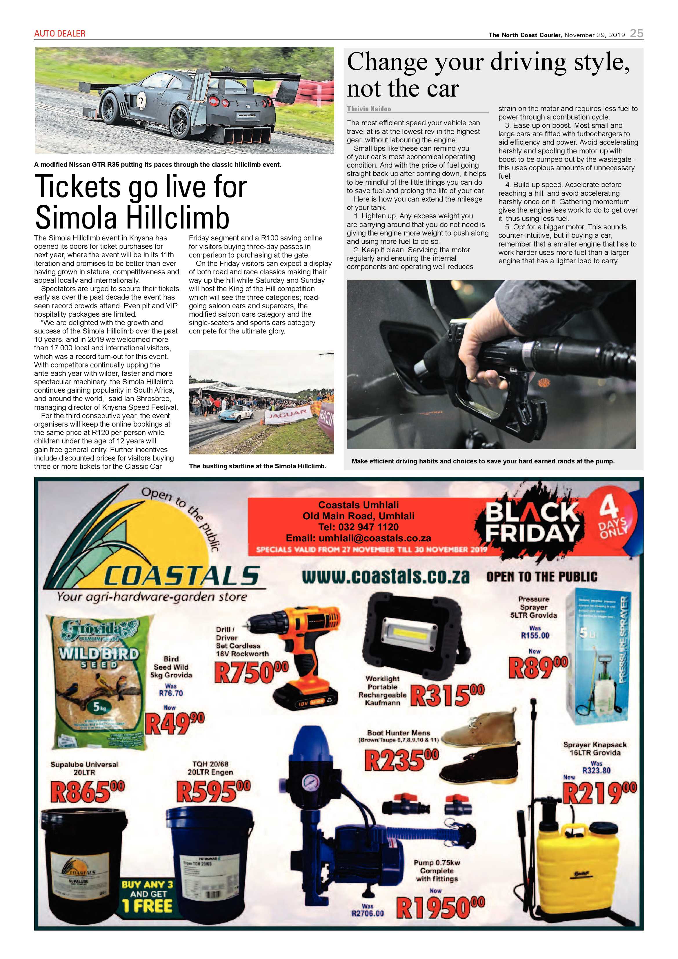 North Coast Courier 29 November 2019 page 25