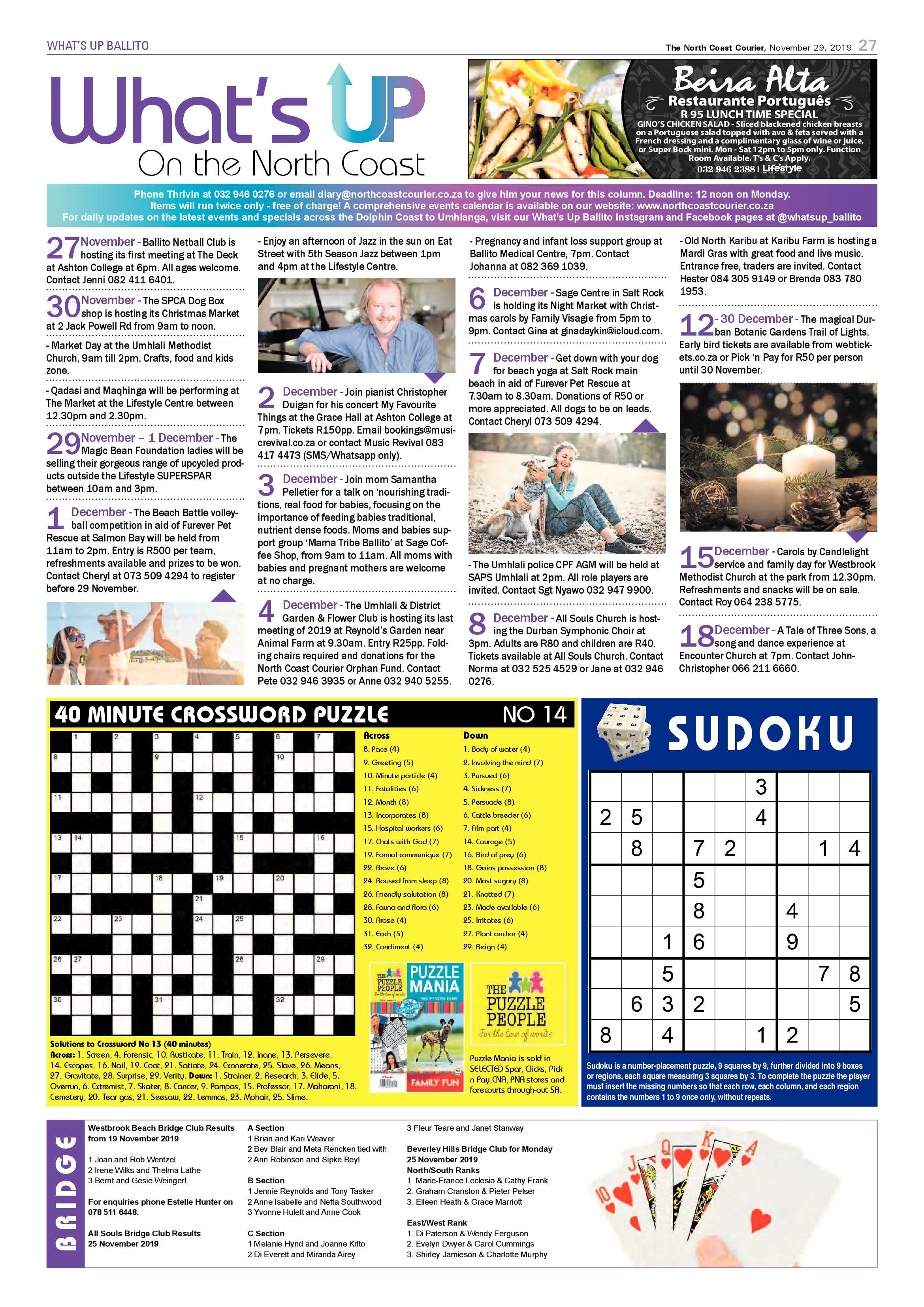 North Coast Courier 29 November 2019 page 27