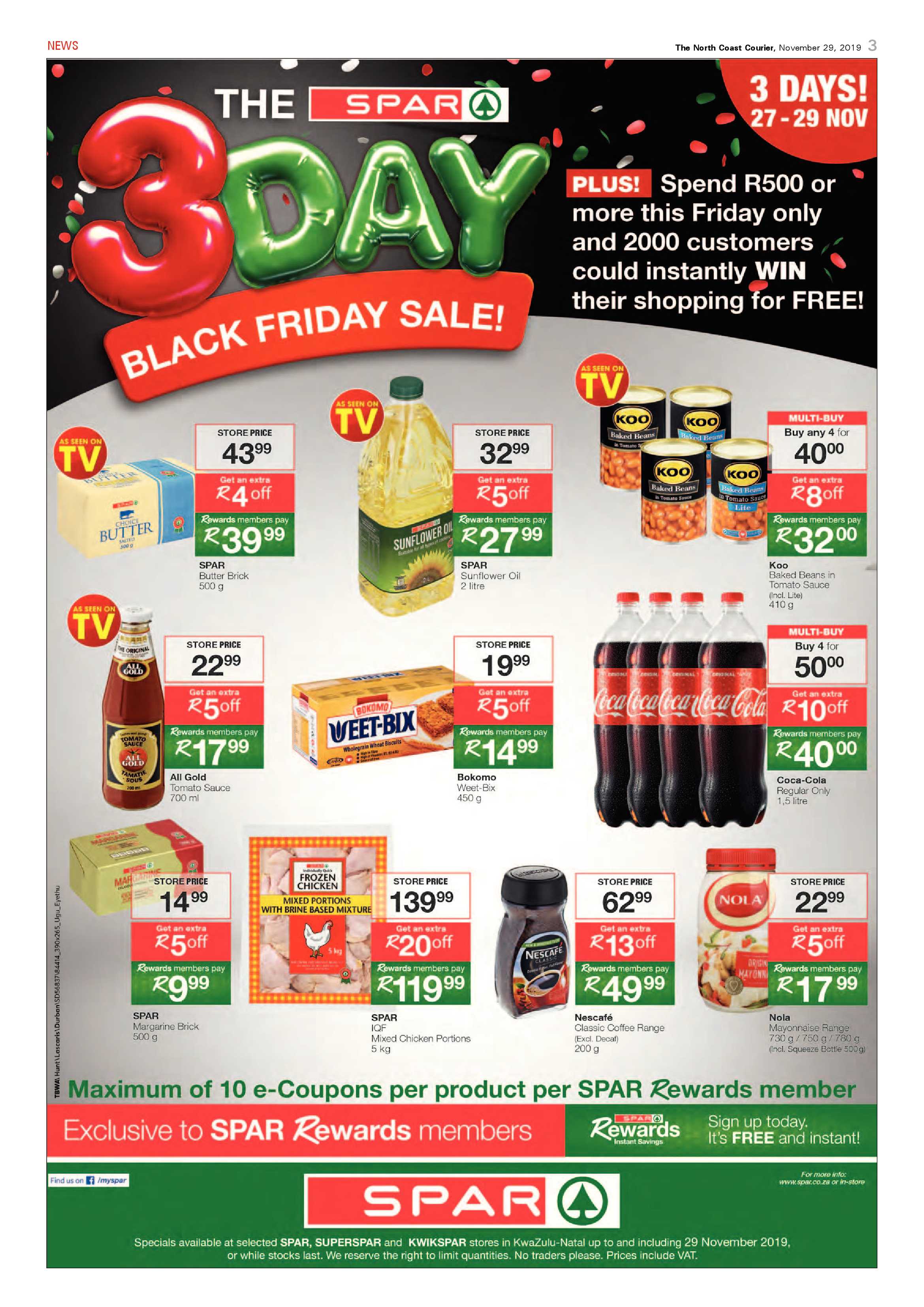 North Coast Courier 29 November 2019 page 3