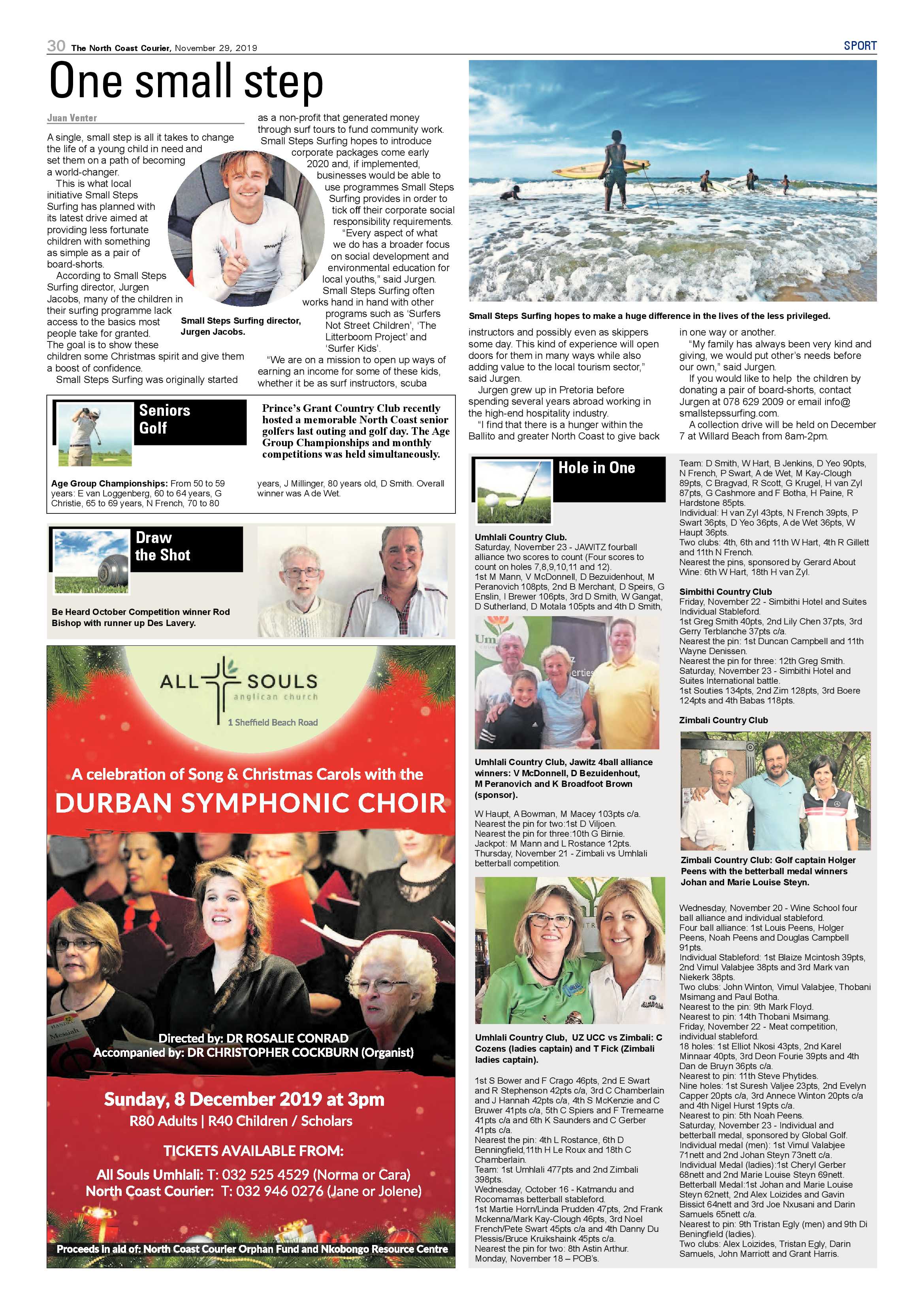 North Coast Courier 29 November 2019 page 30