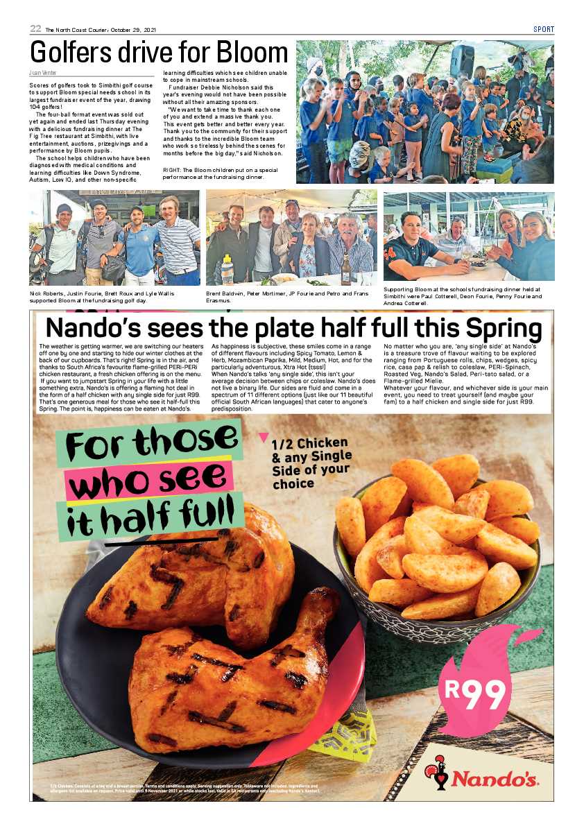 North Coast Courier 29 October 2021 page 22