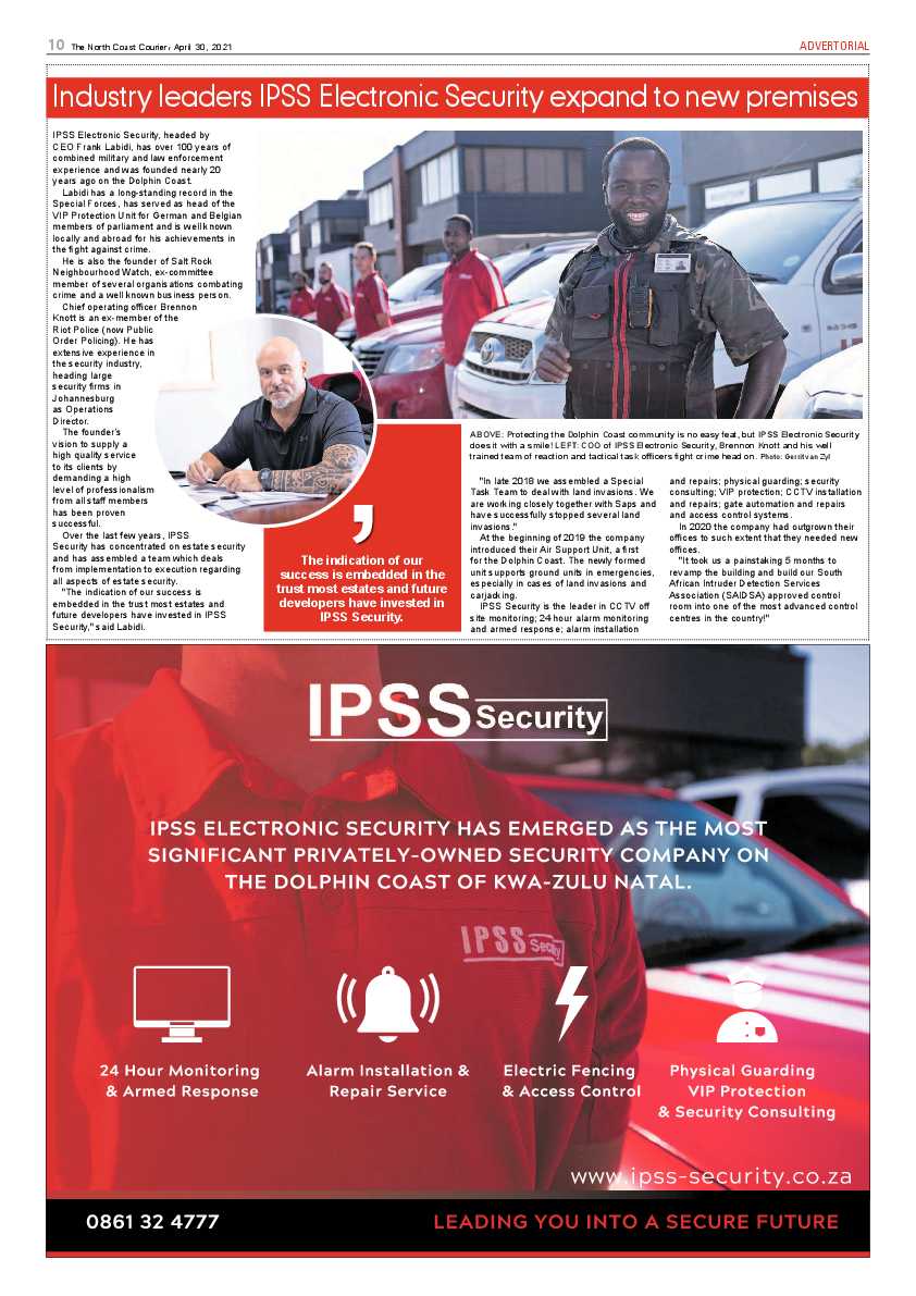 North Coast Courier 30 April 2021 page 10