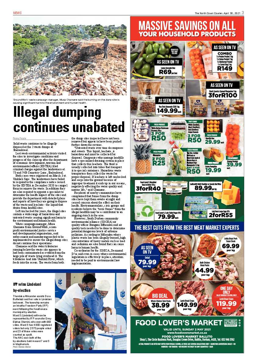 North Coast Courier 30 April 2021 page 3
