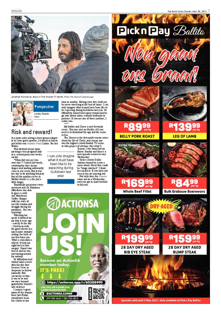 North Coast Courier 30 April 2021 page 7