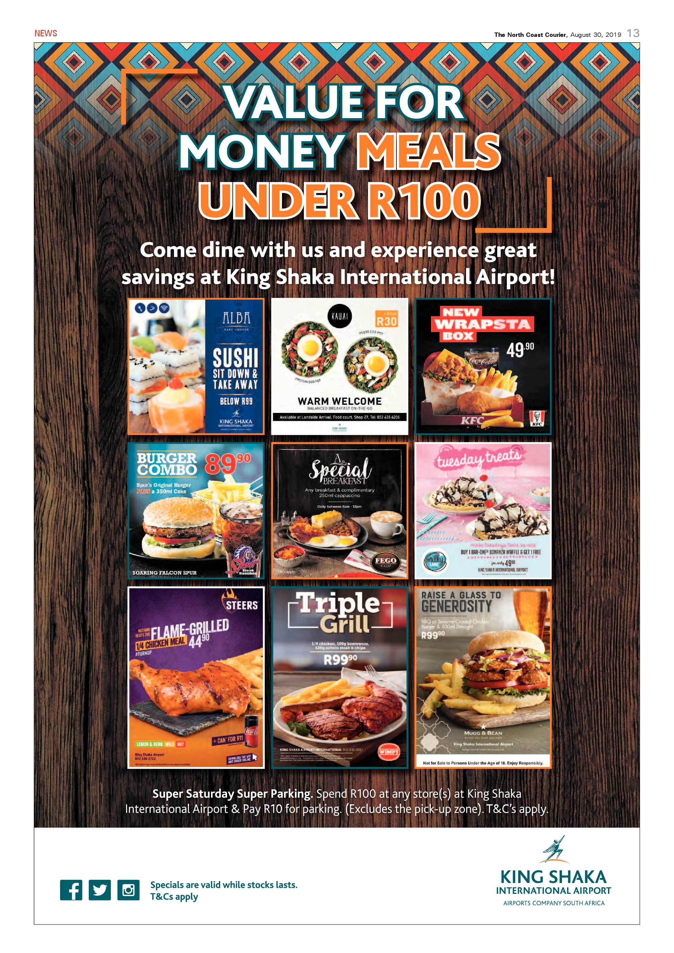 North Coast Courier 30 August 2019 page 13