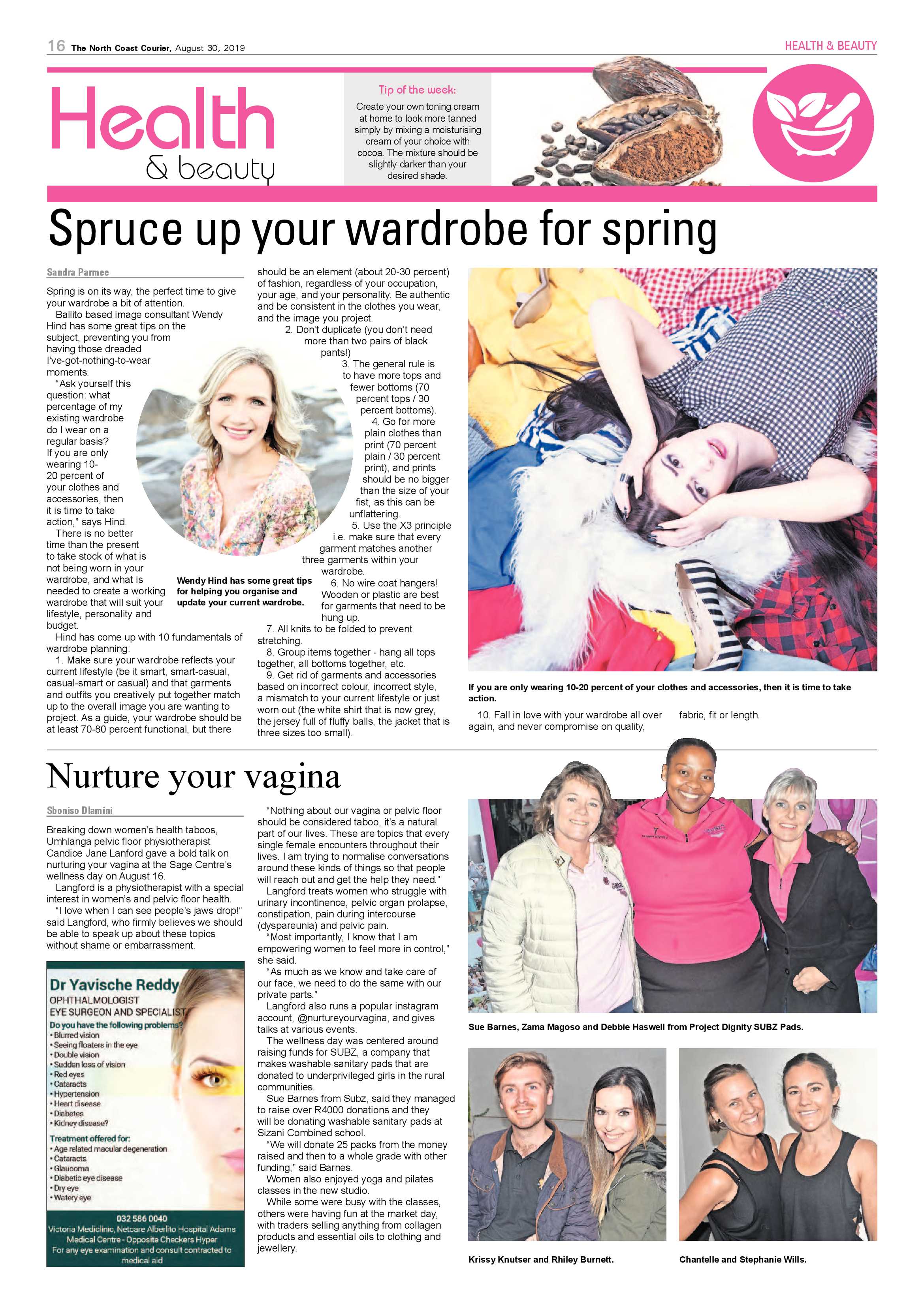 North Coast Courier 30 August 2019 page 16