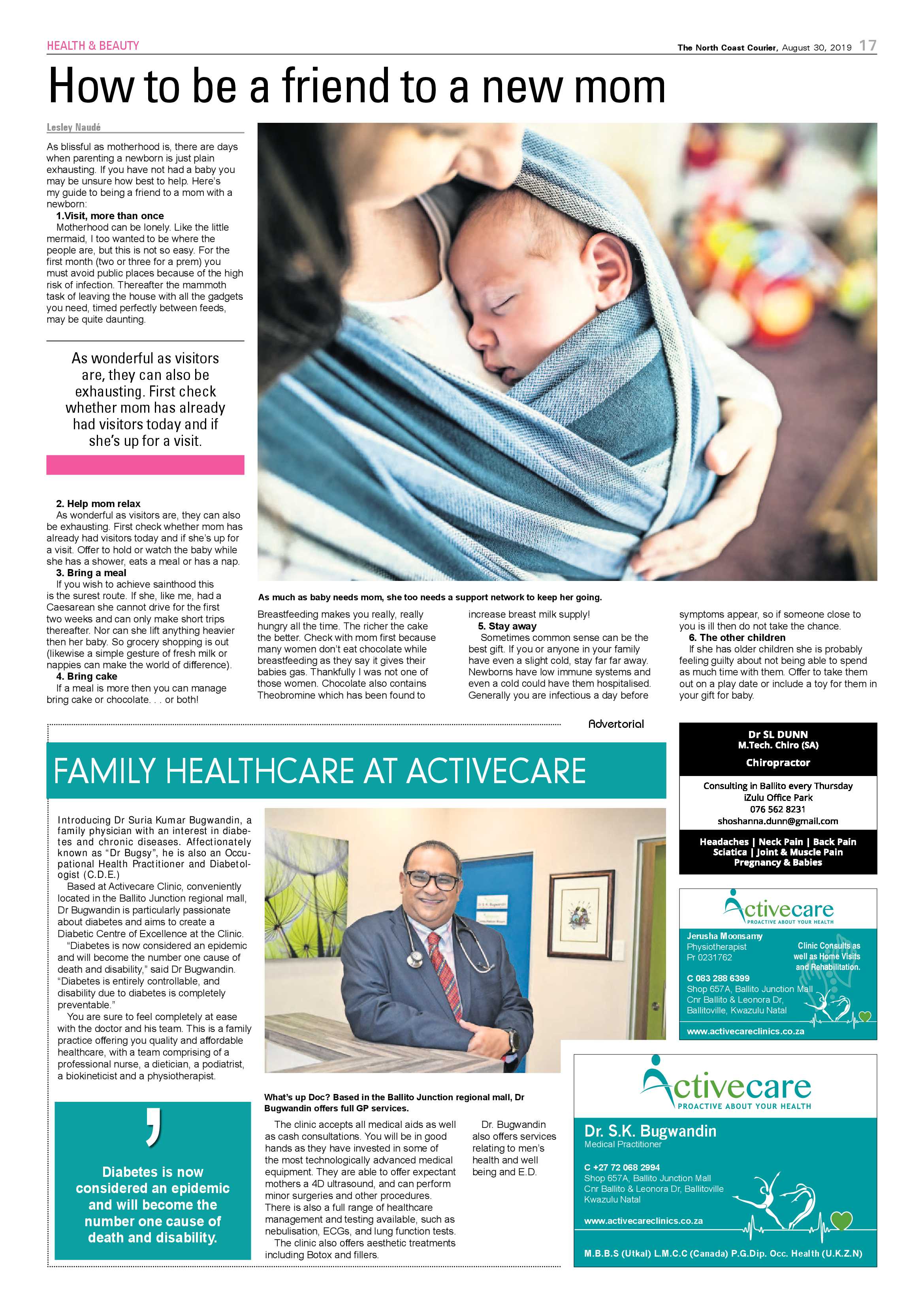 North Coast Courier 30 August 2019 page 17