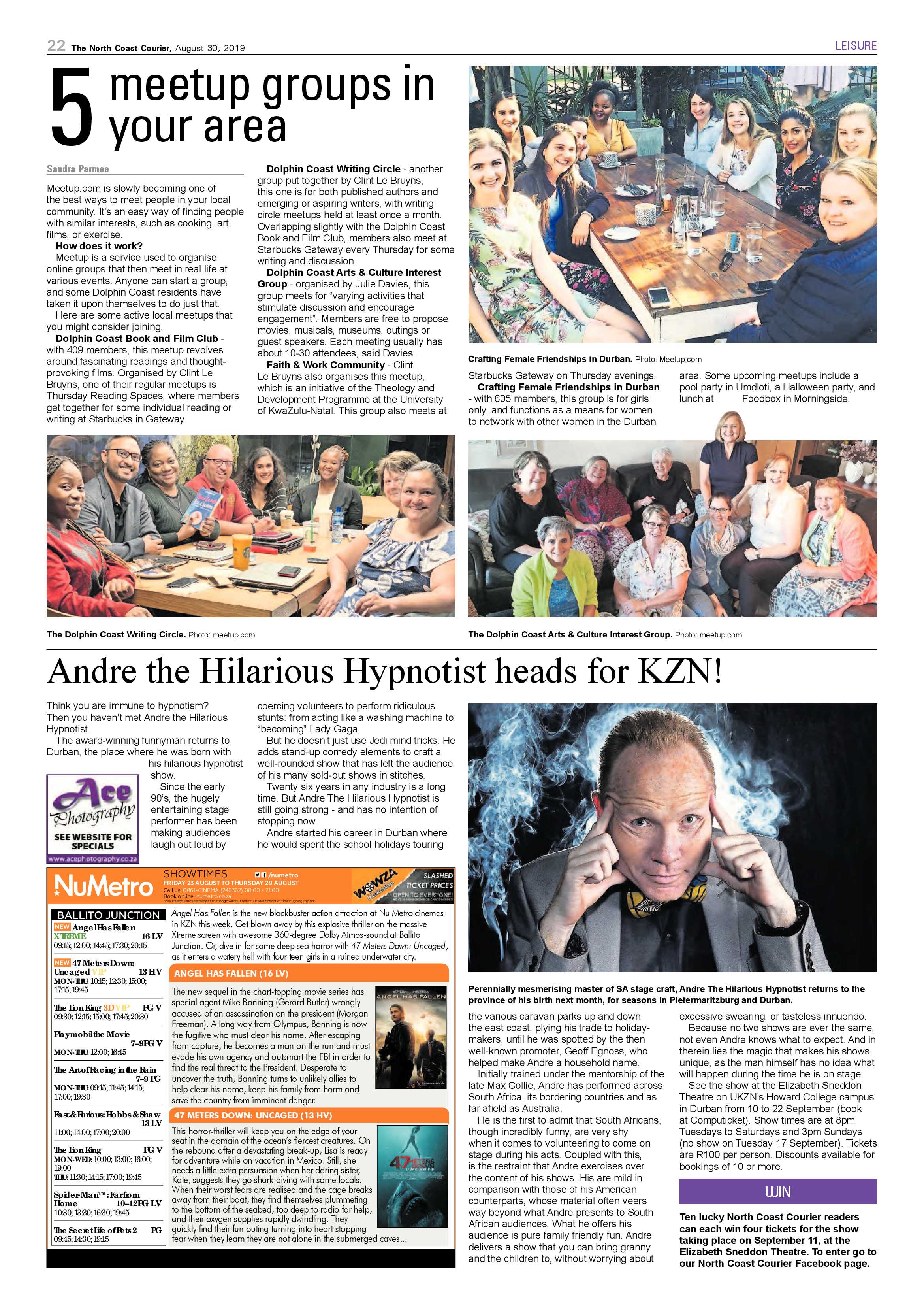 North Coast Courier 30 August 2019 page 22