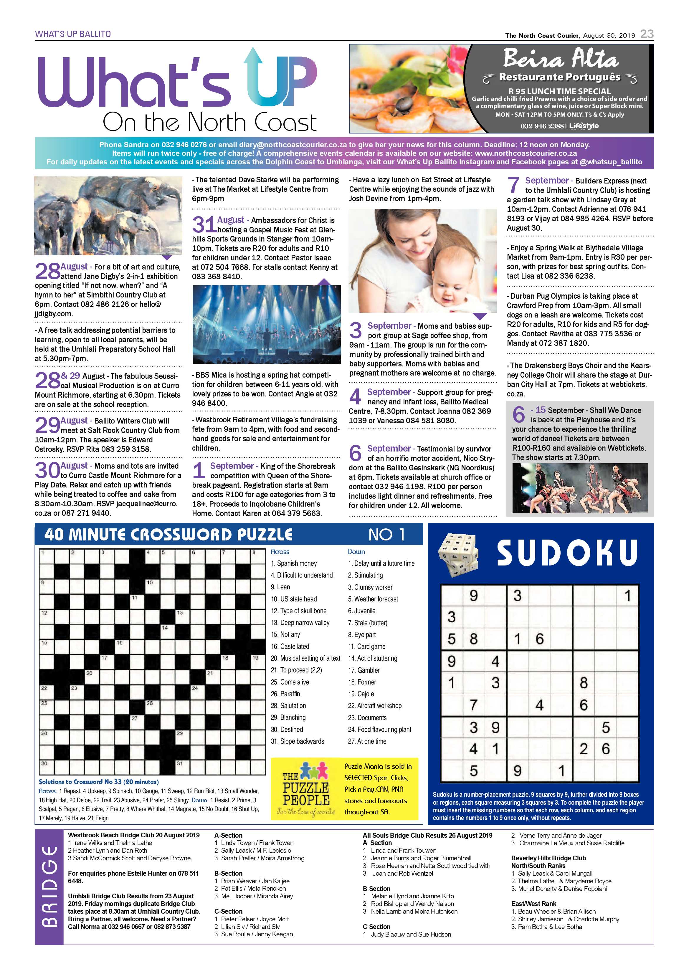 North Coast Courier 30 August 2019 page 23