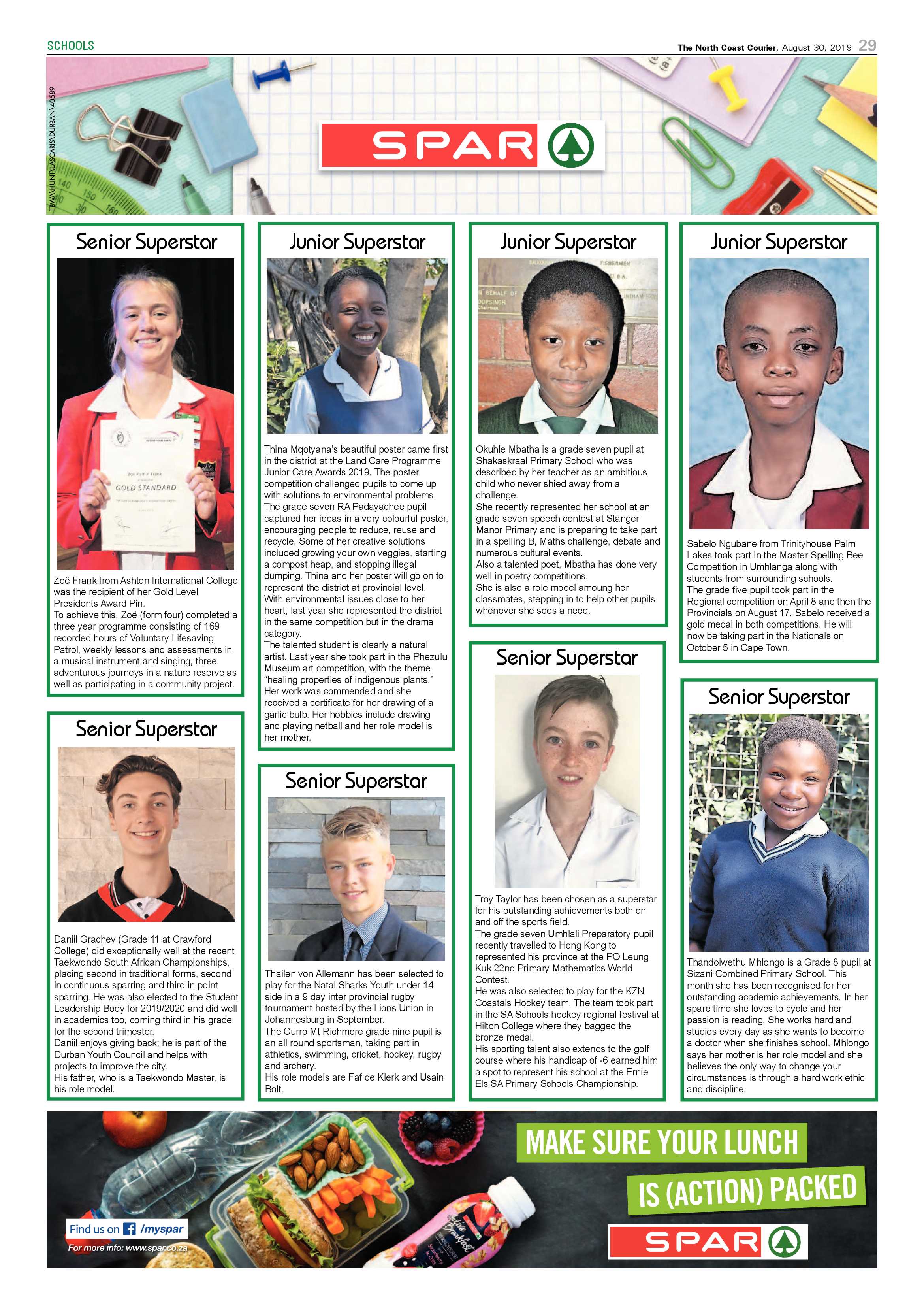 North Coast Courier 30 August 2019 page 29