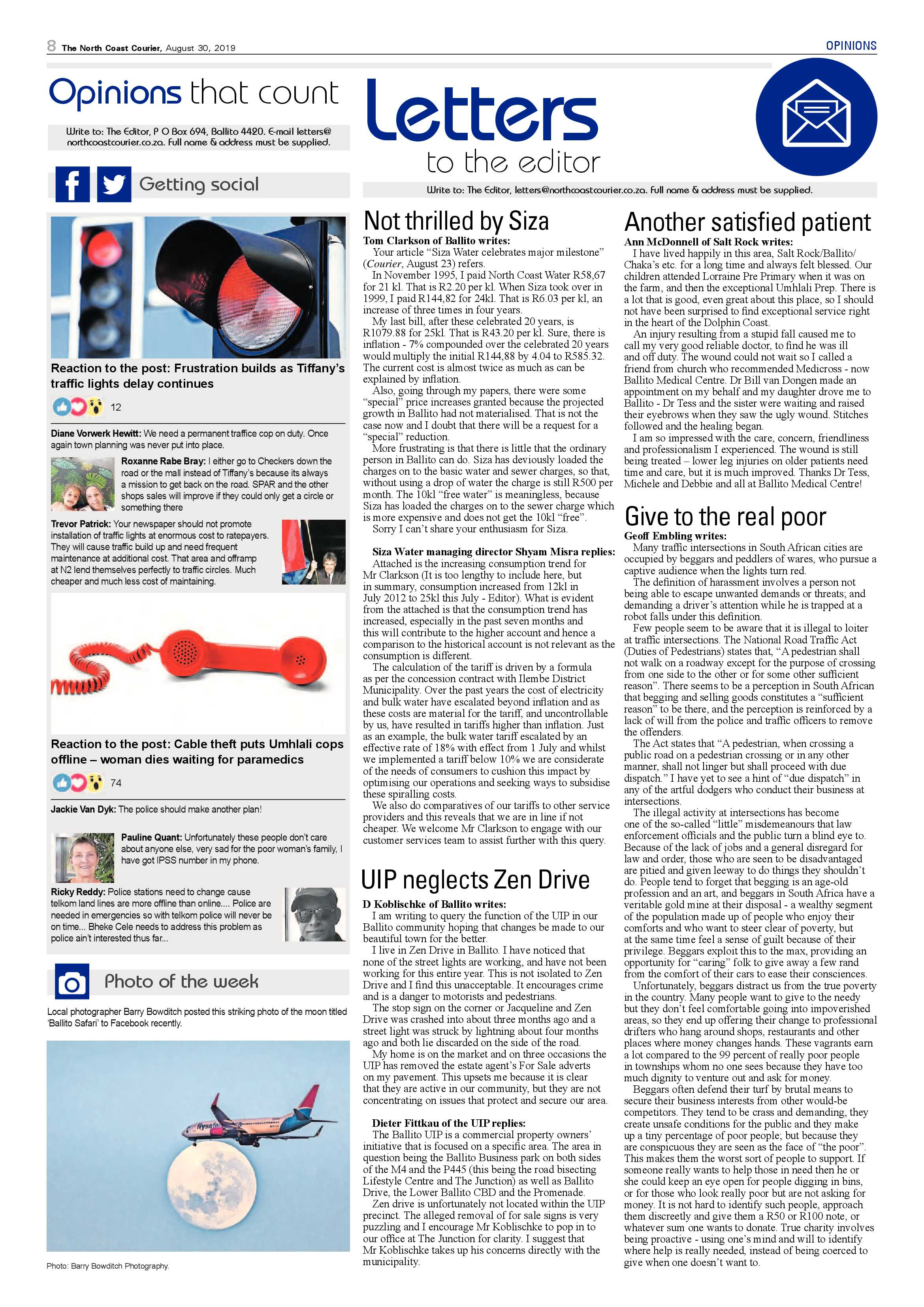 North Coast Courier 30 August 2019 page 8