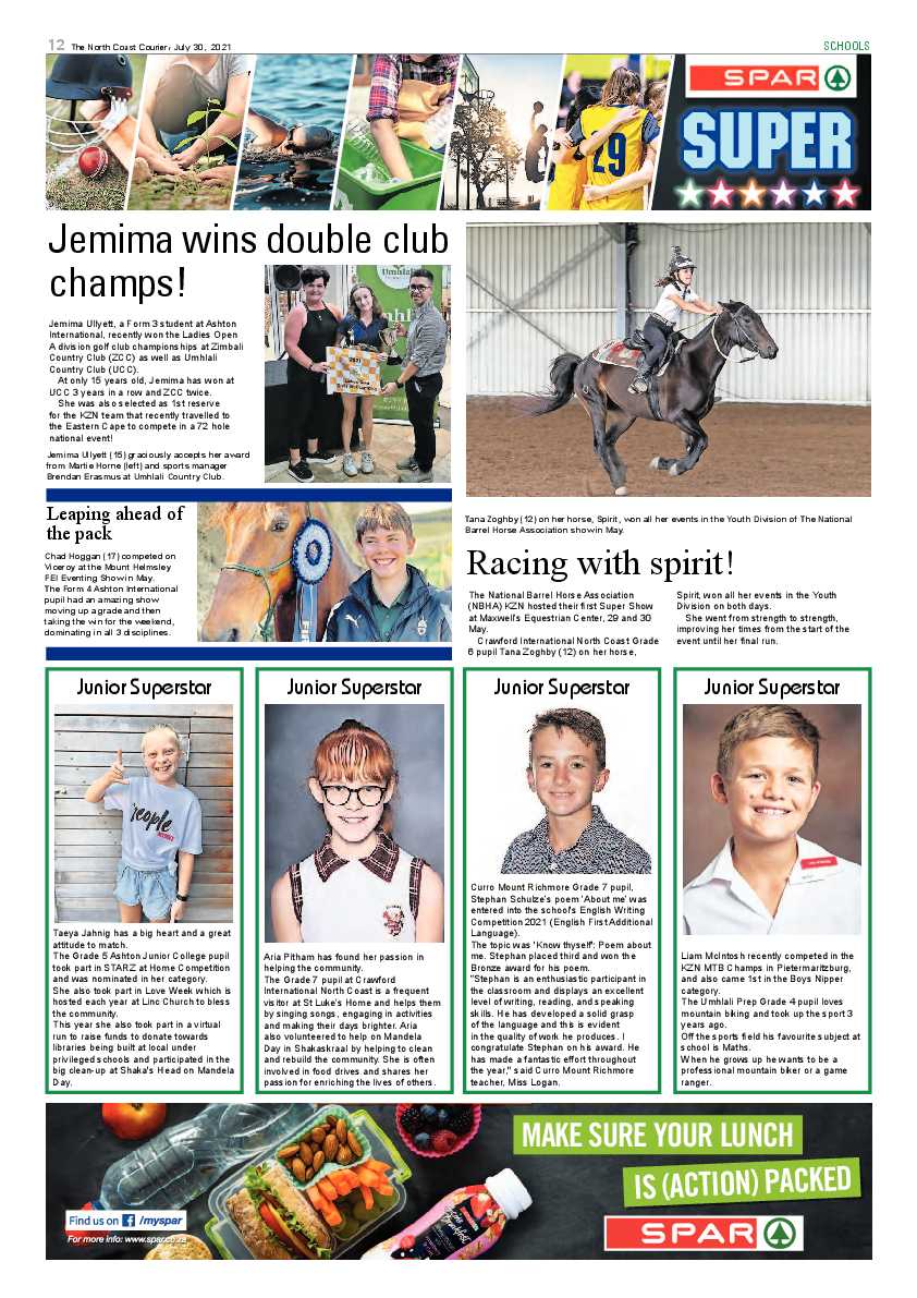 North Coast Courier 30 July 2021 page 12