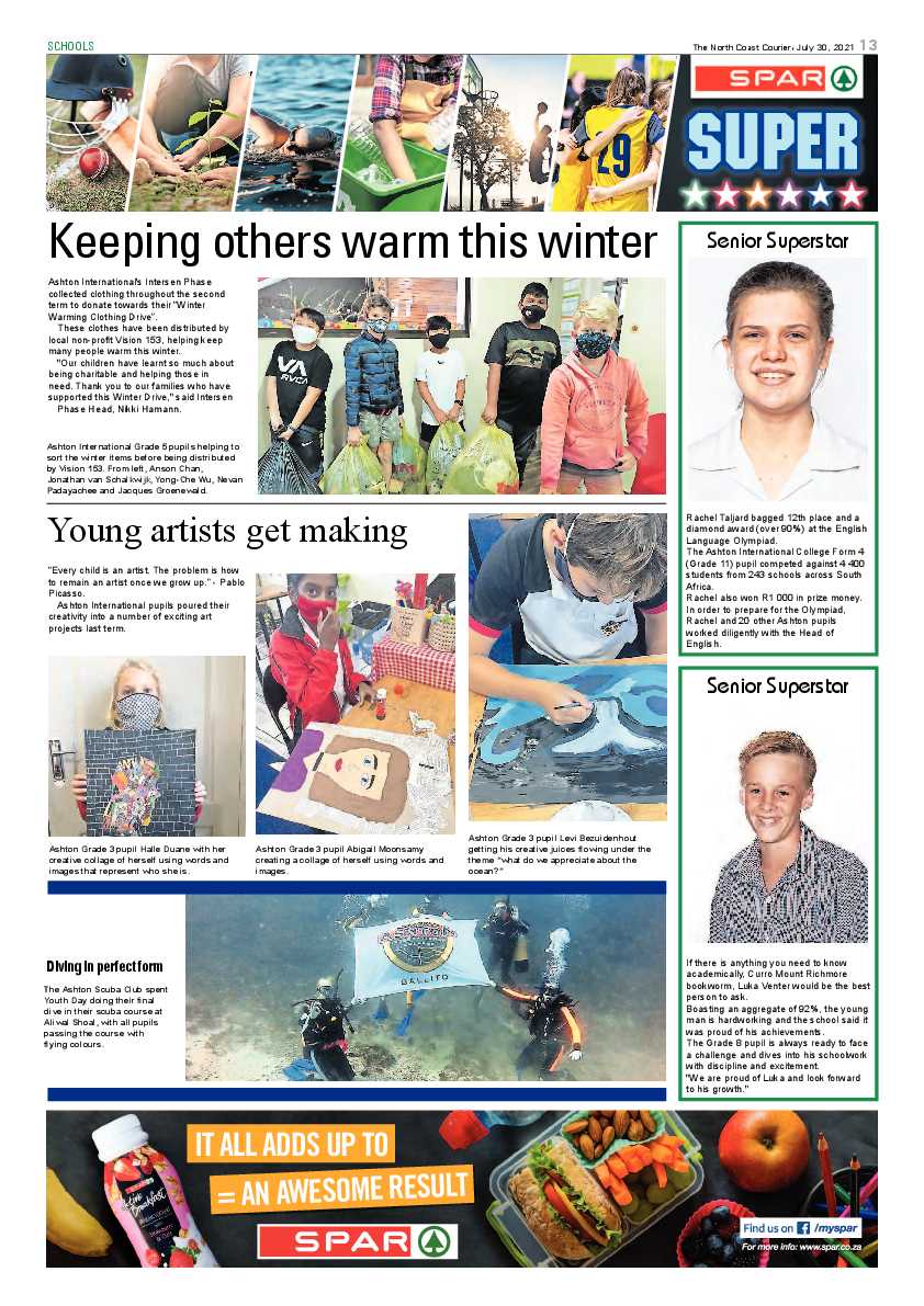 North Coast Courier 30 July 2021 page 13