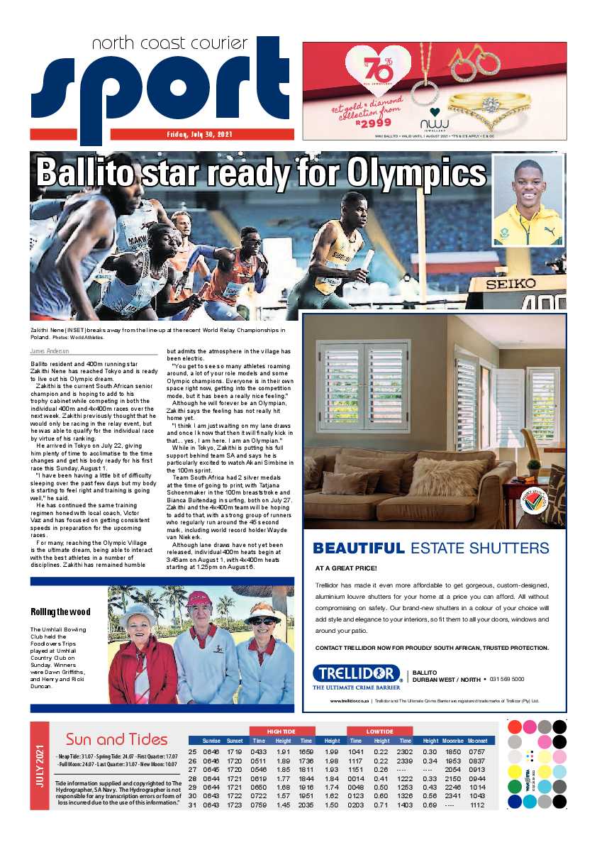 North Coast Courier 30 July 2021 page 16