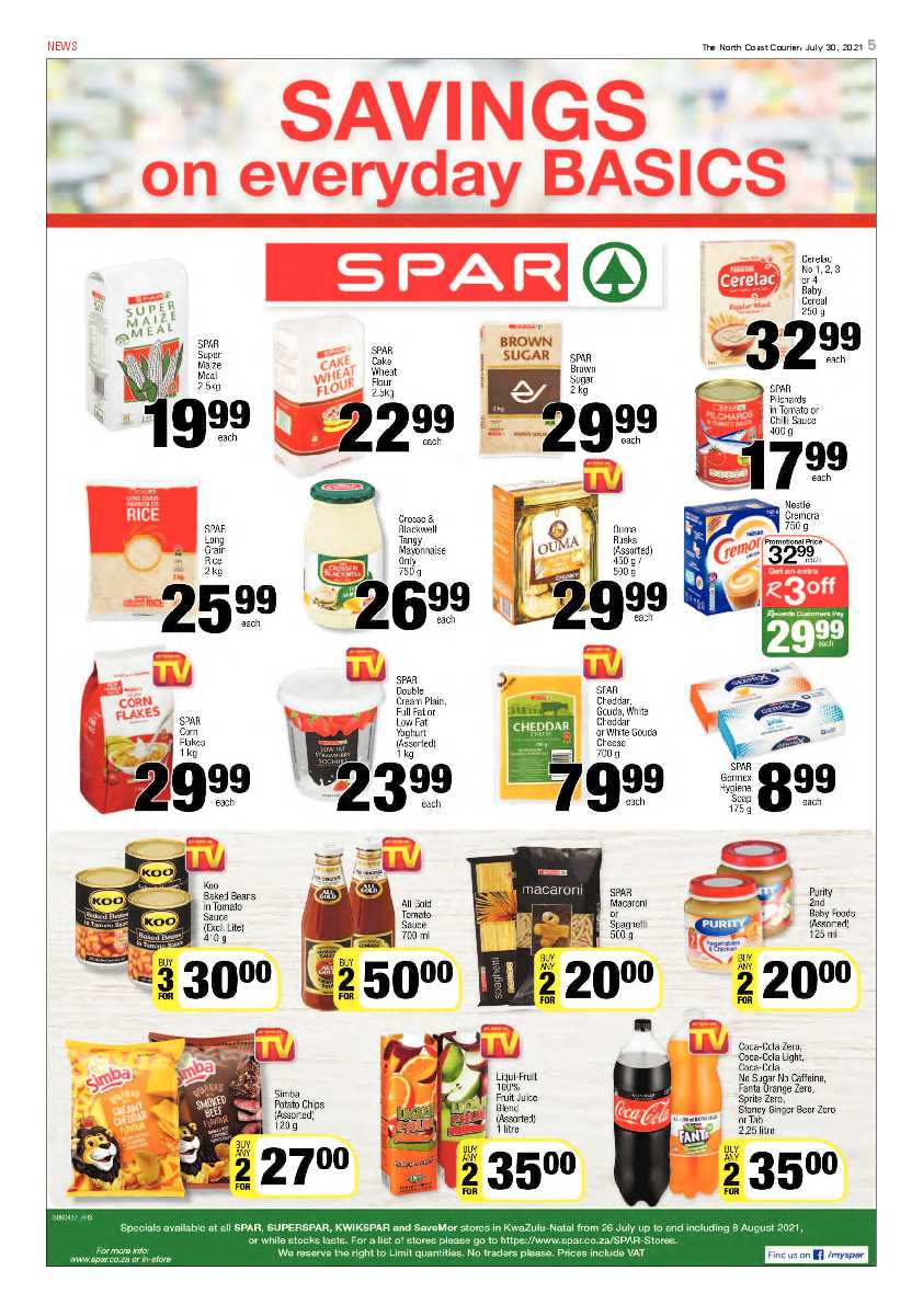 North Coast Courier 30 July 2021 page 5