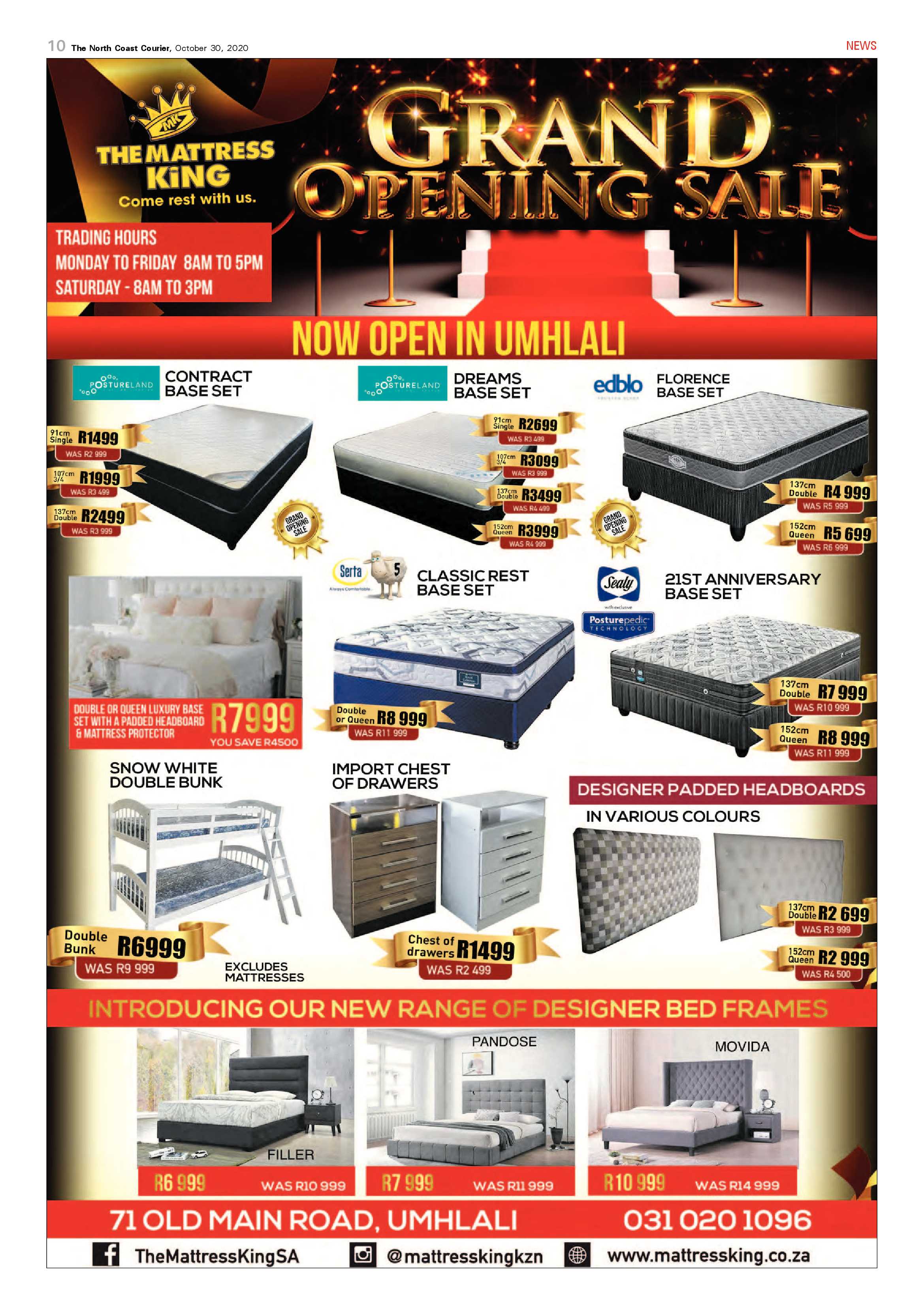 North Coast Courier 30 October 2020 page 10