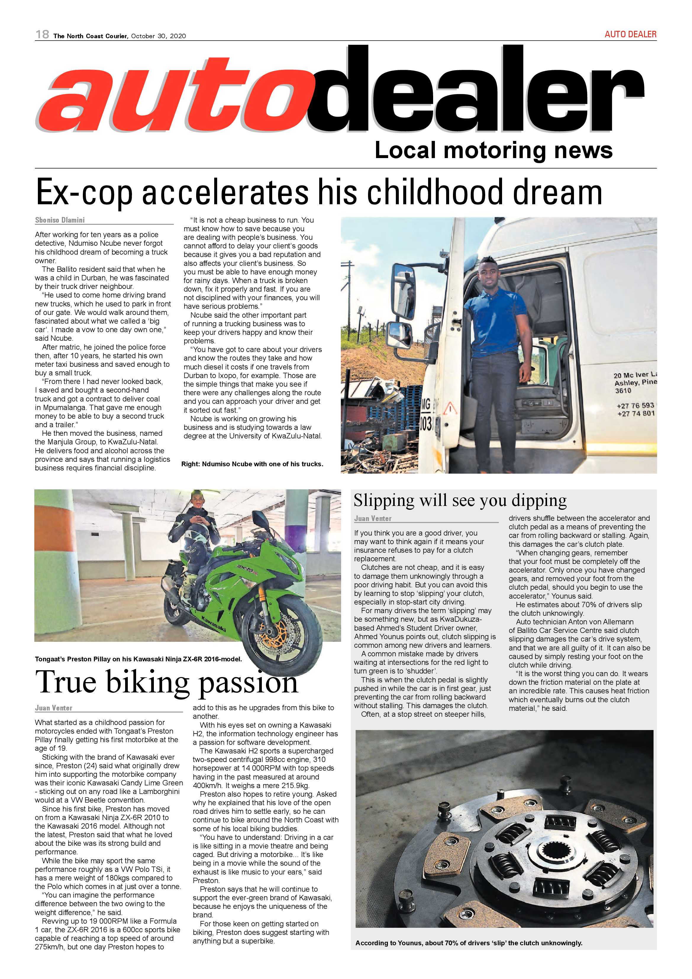 North Coast Courier 30 October 2020 page 18