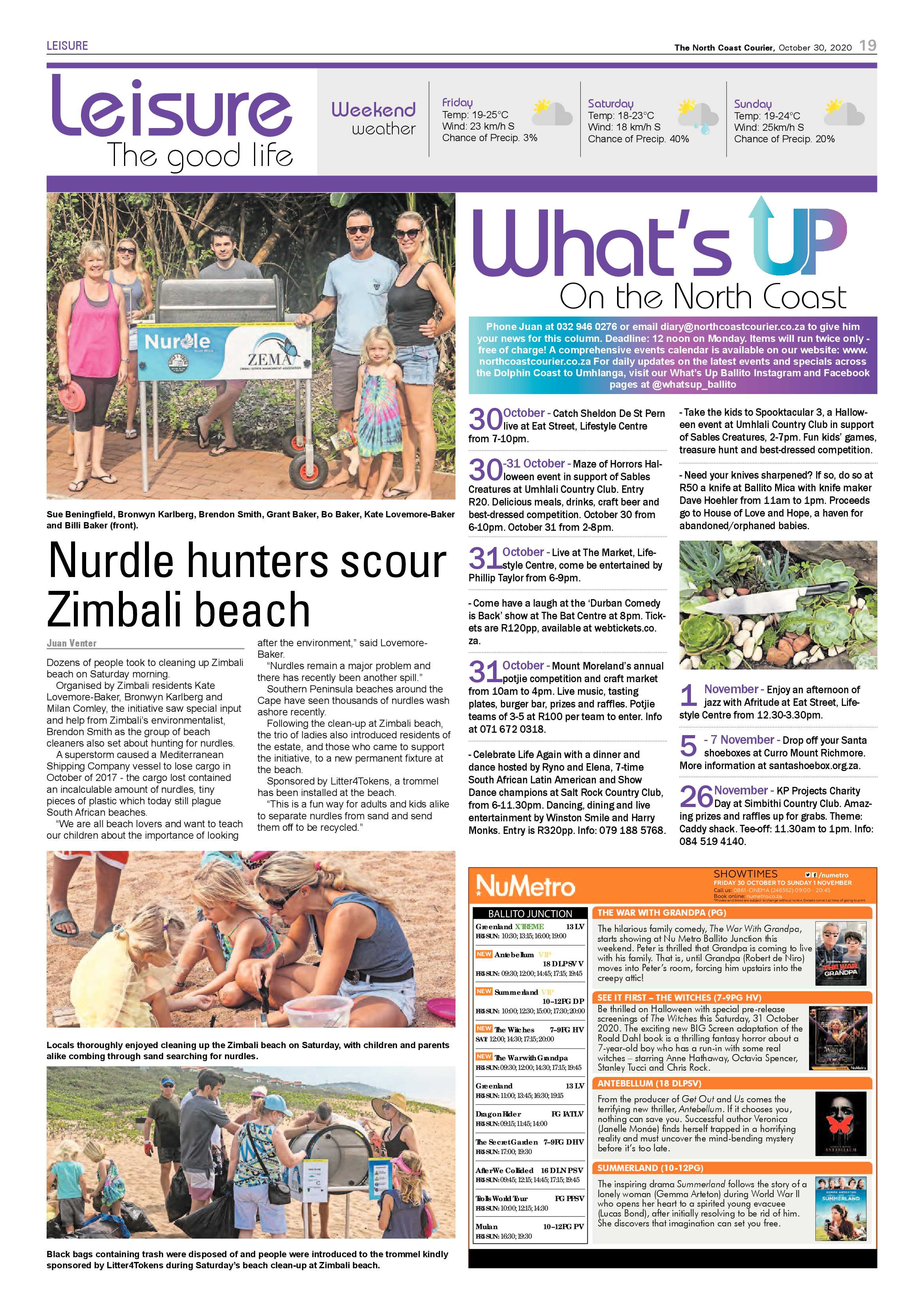 North Coast Courier 30 October 2020 page 19