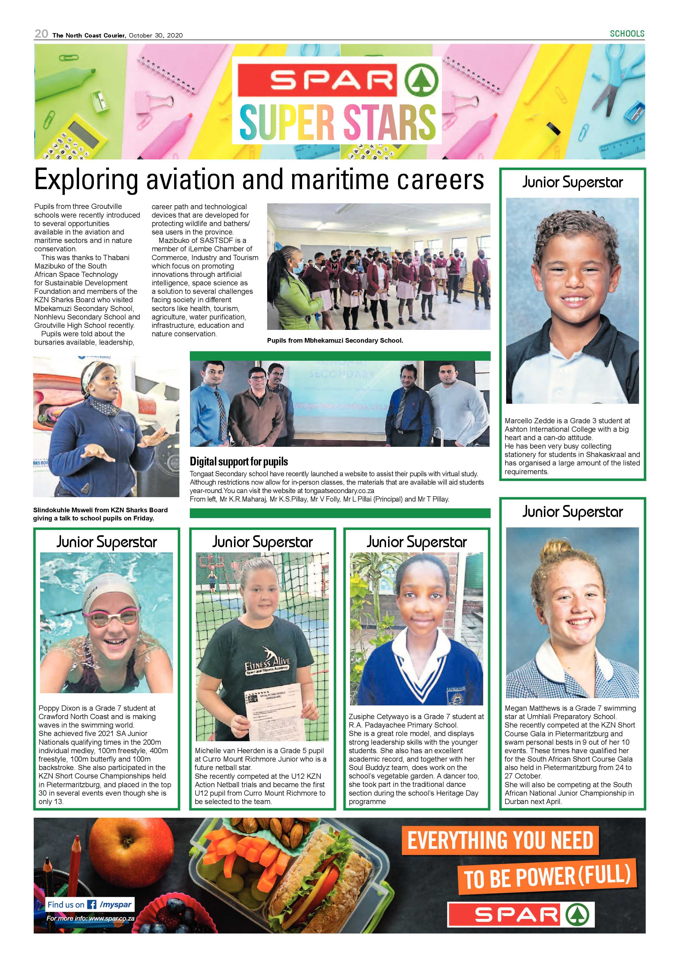 North Coast Courier 30 October 2020 page 20