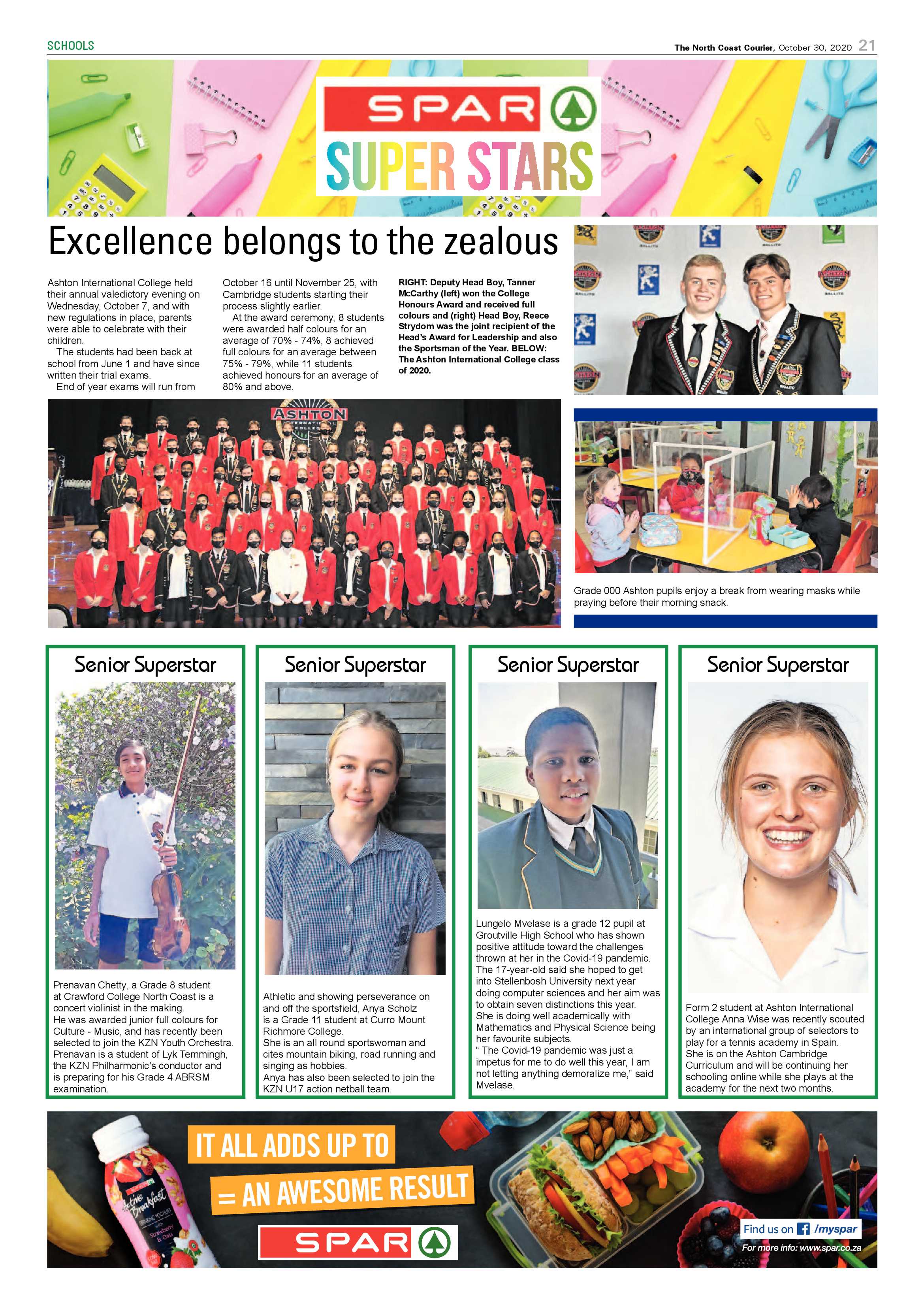 North Coast Courier 30 October 2020 page 21