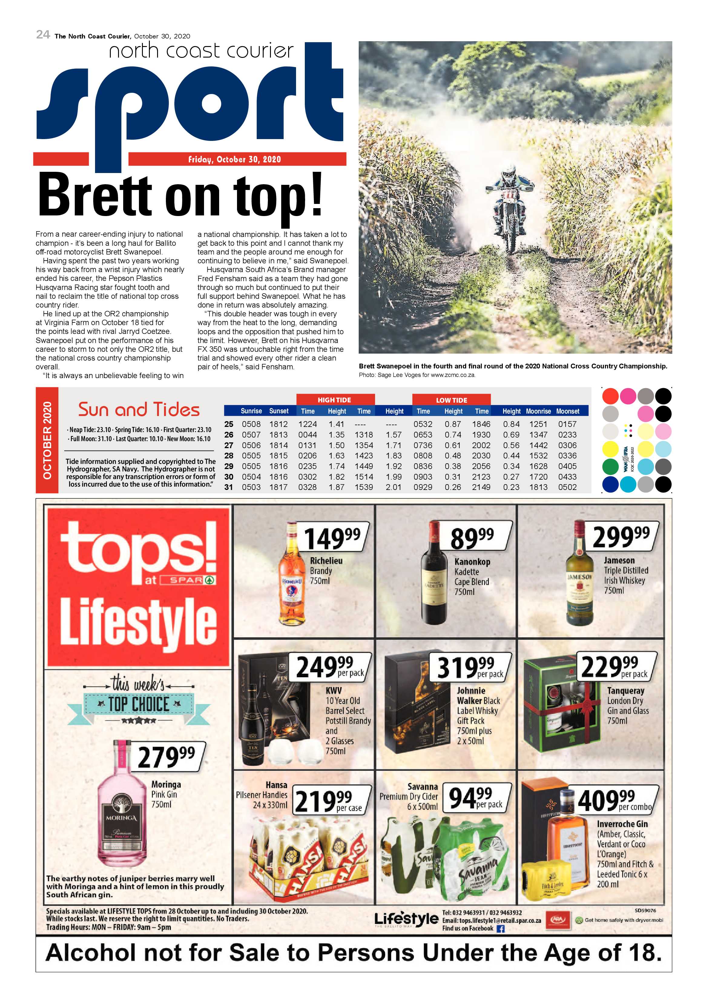 North Coast Courier 30 October 2020 page 24