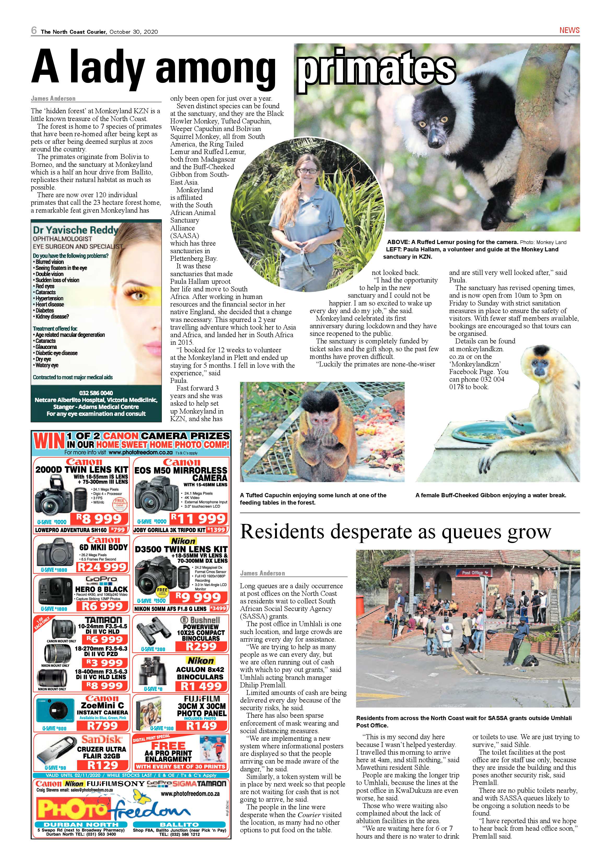 North Coast Courier 30 October 2020 page 6
