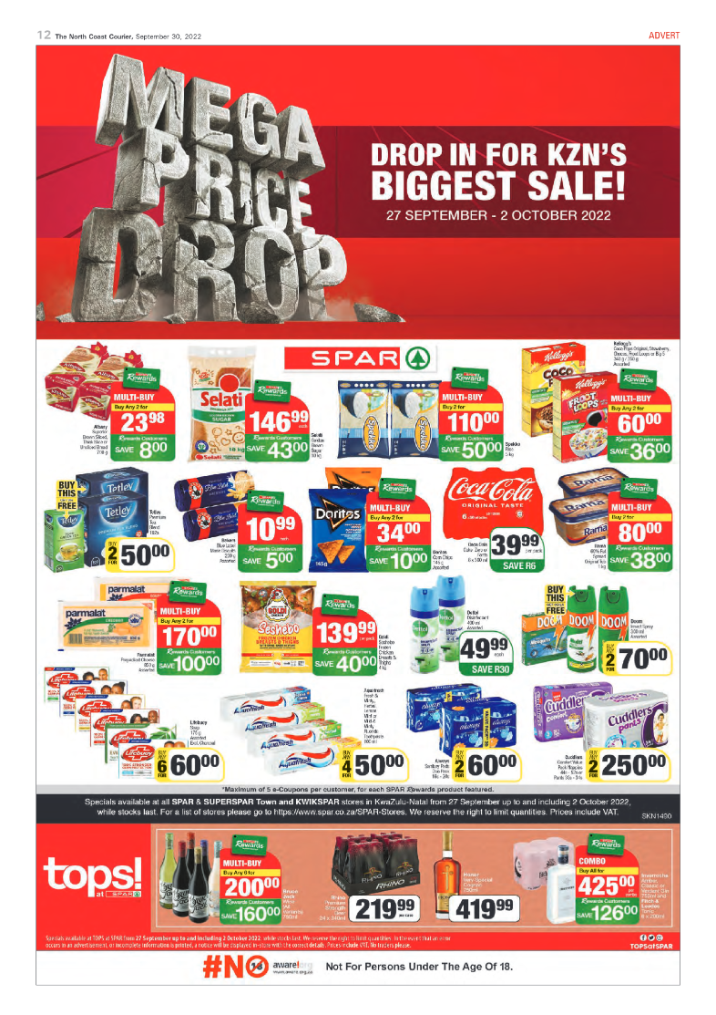 North Coast Courier 30 September 2022 page 12