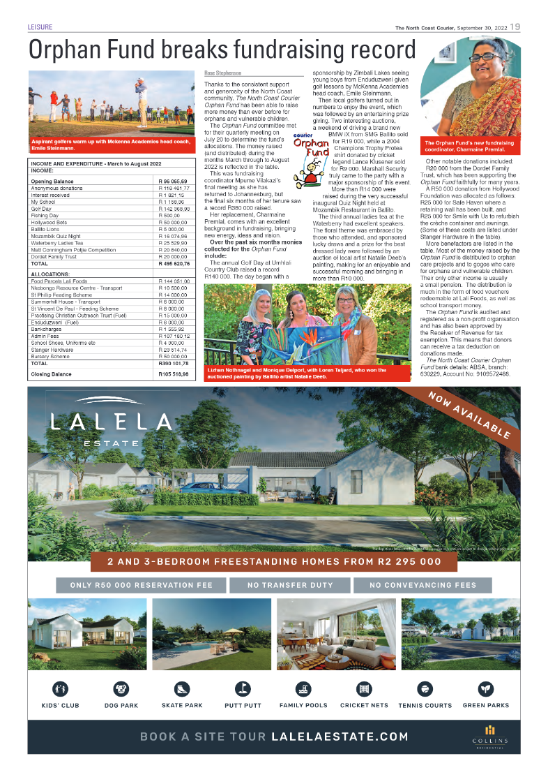 North Coast Courier 30 September 2022 page 19