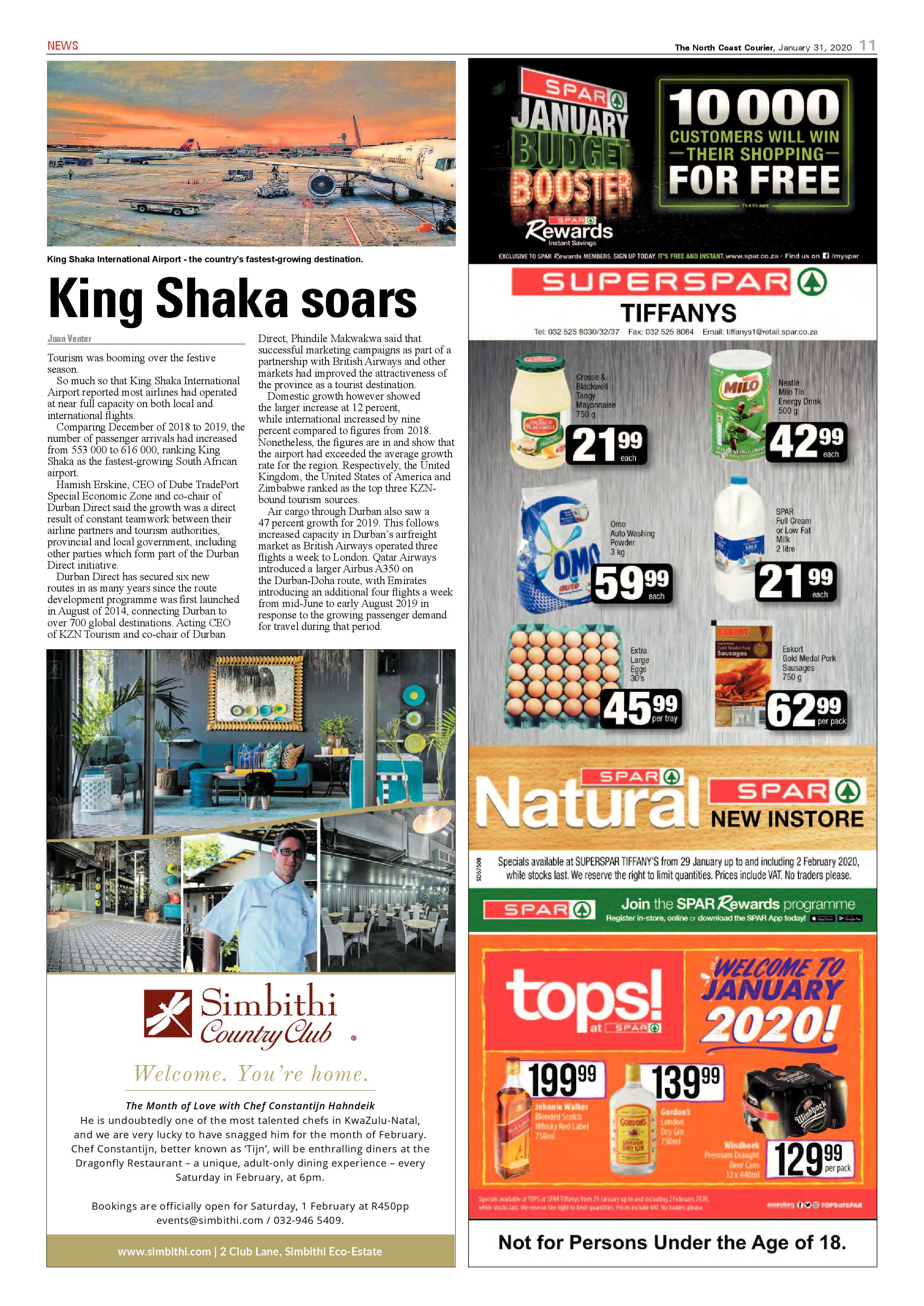 North Coast Courier 31 January 2020 page 11