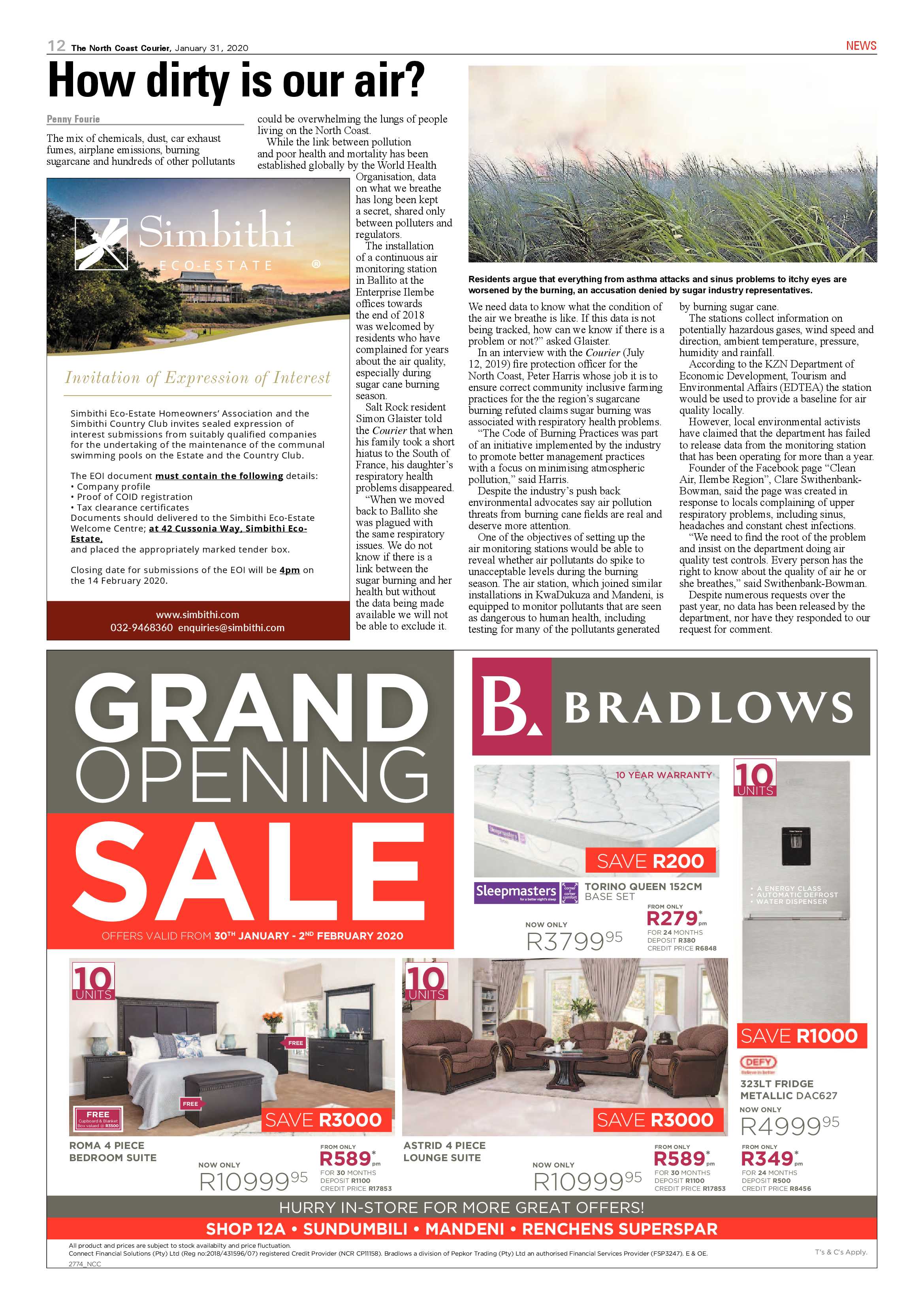 North Coast Courier 31 January 2020 page 12