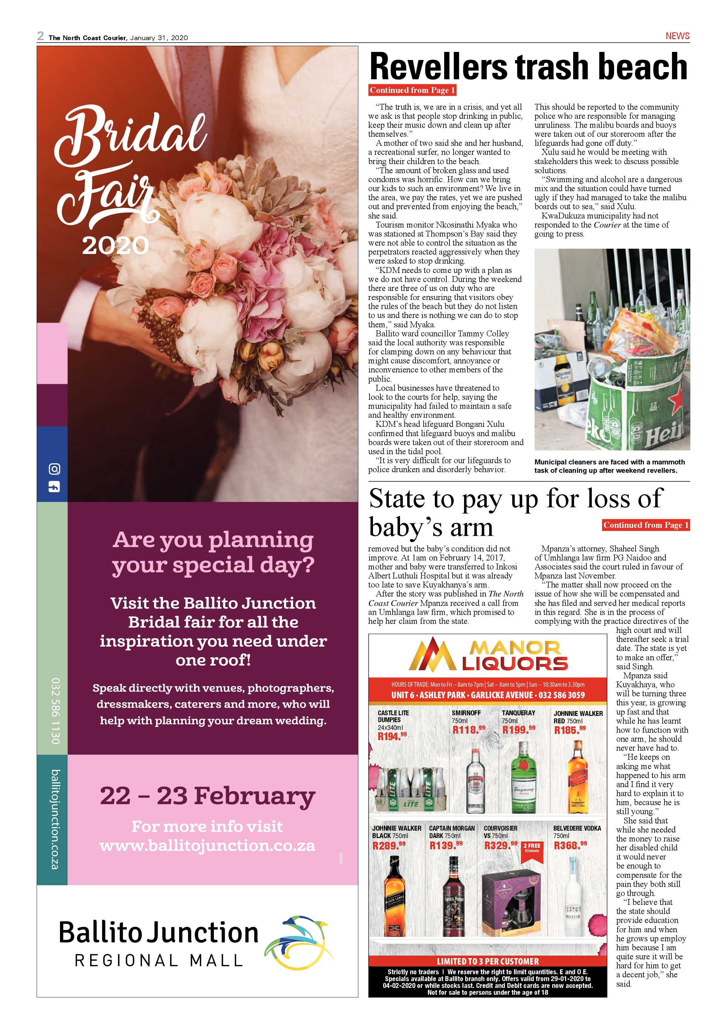North Coast Courier 31 January 2020 page 2