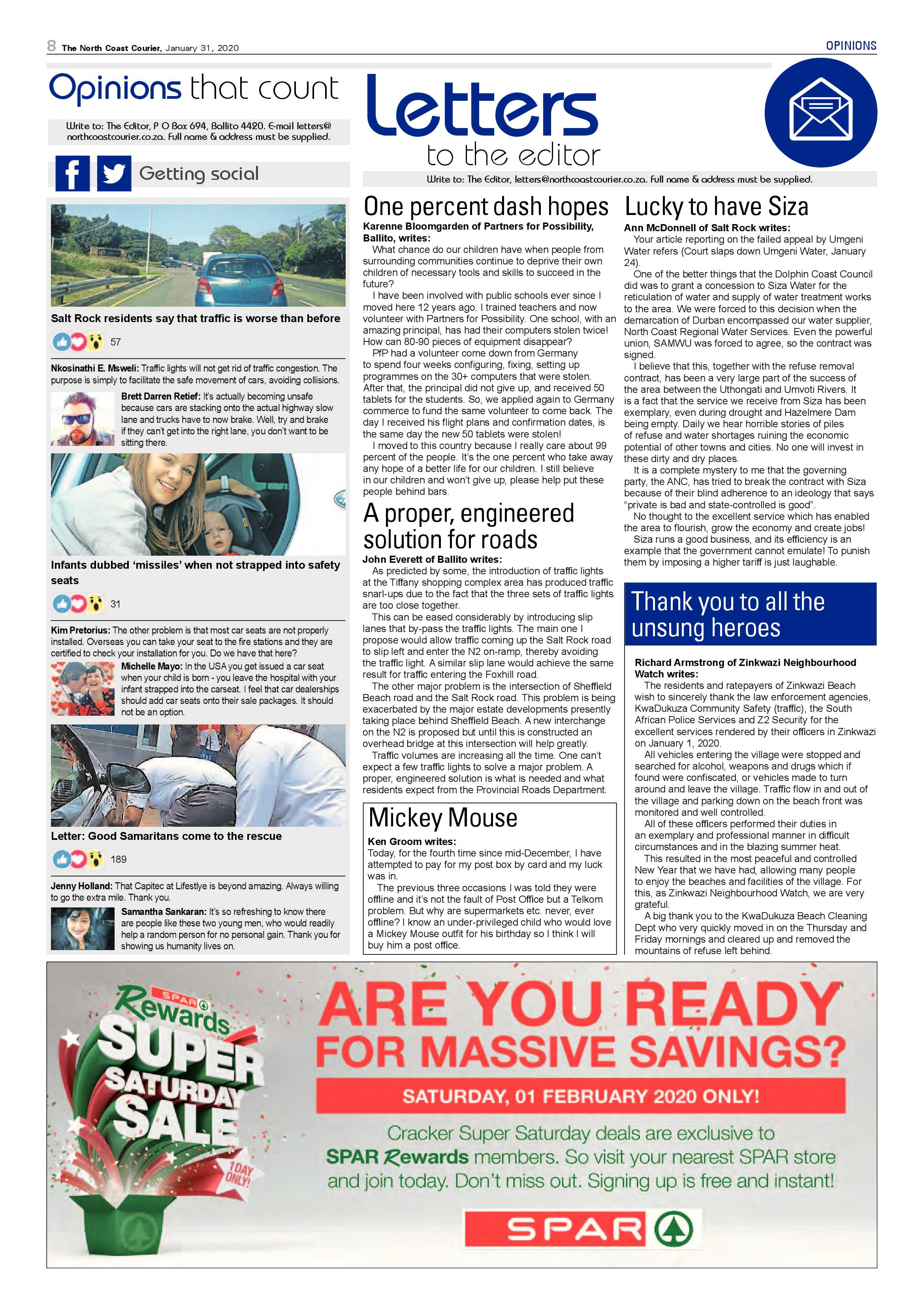 North Coast Courier 31 January 2020 page 8
