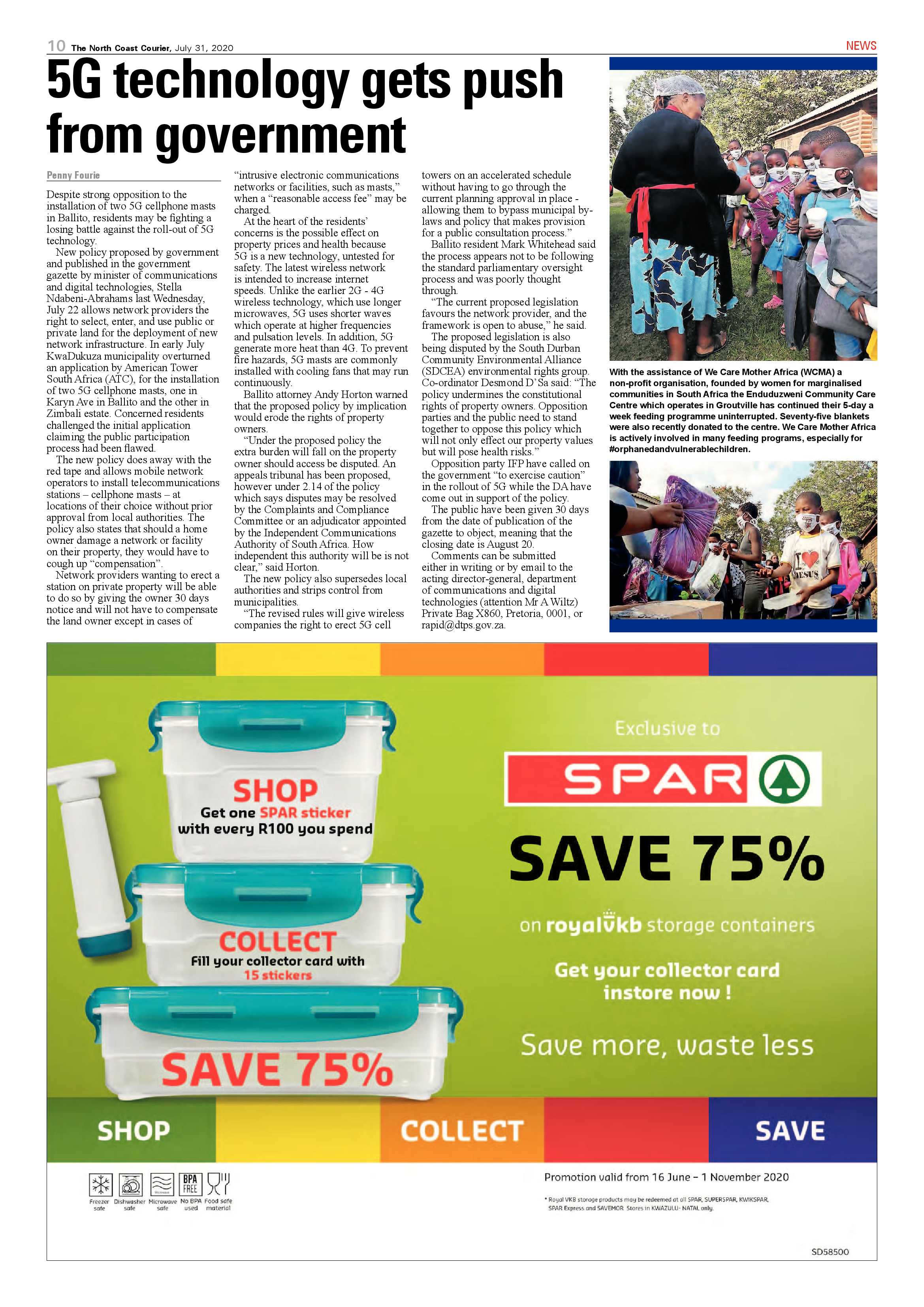 North Coast Courier 31 July 2020 page 10