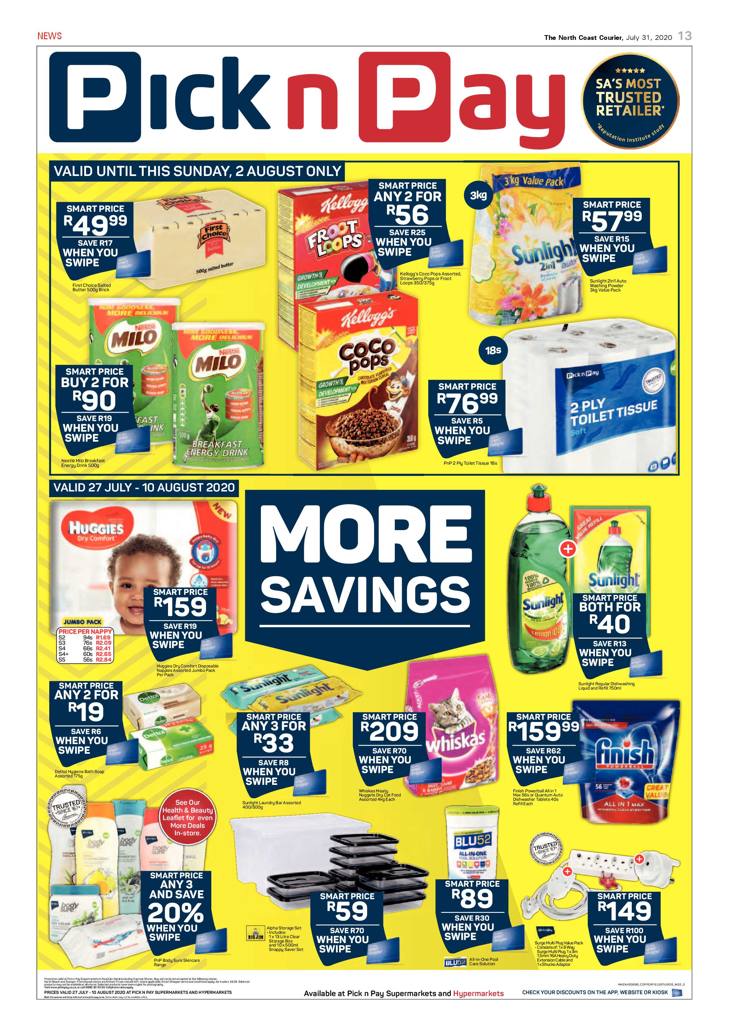 North Coast Courier 31 July 2020 page 13