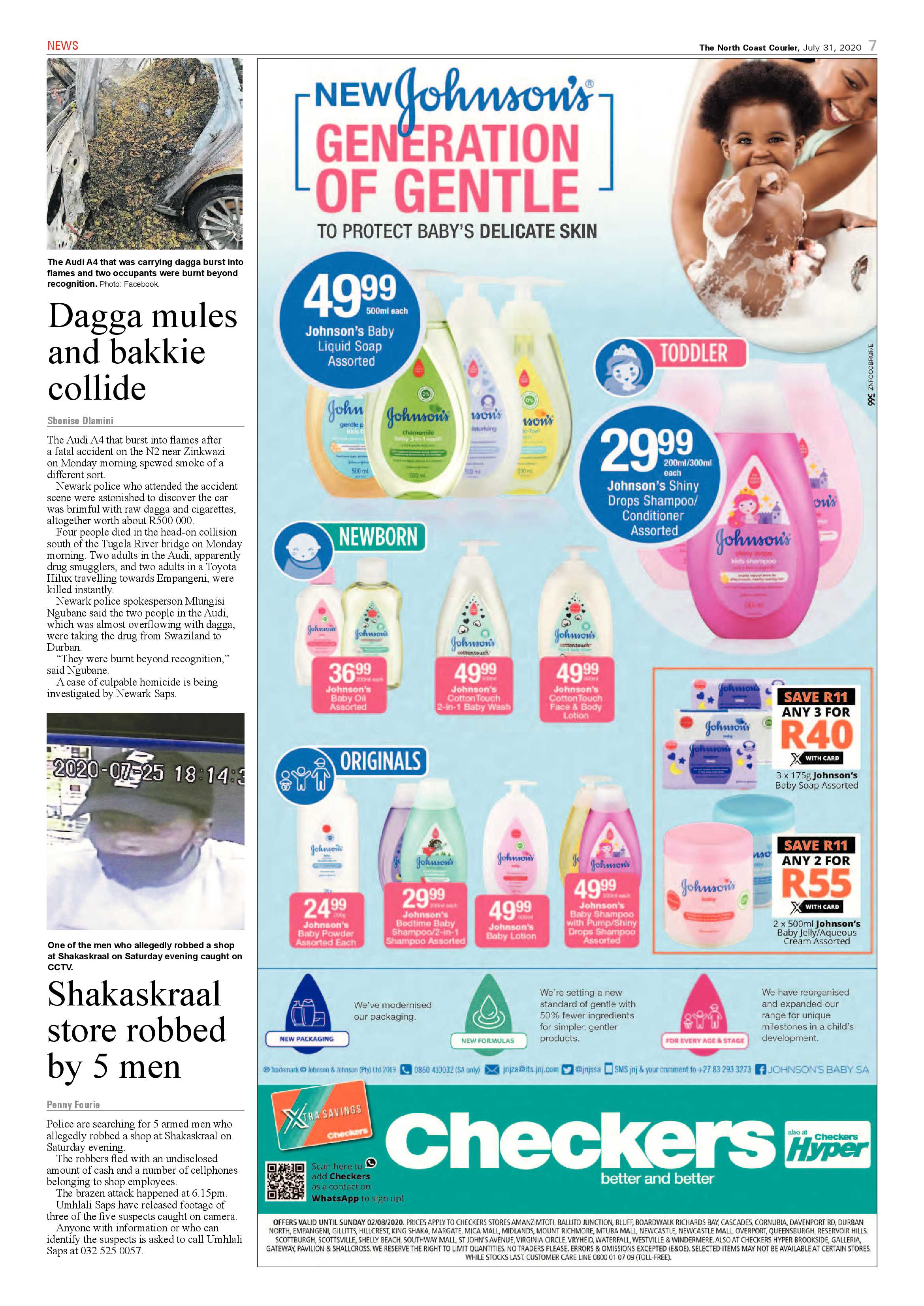 North Coast Courier 31 July 2020 page 7