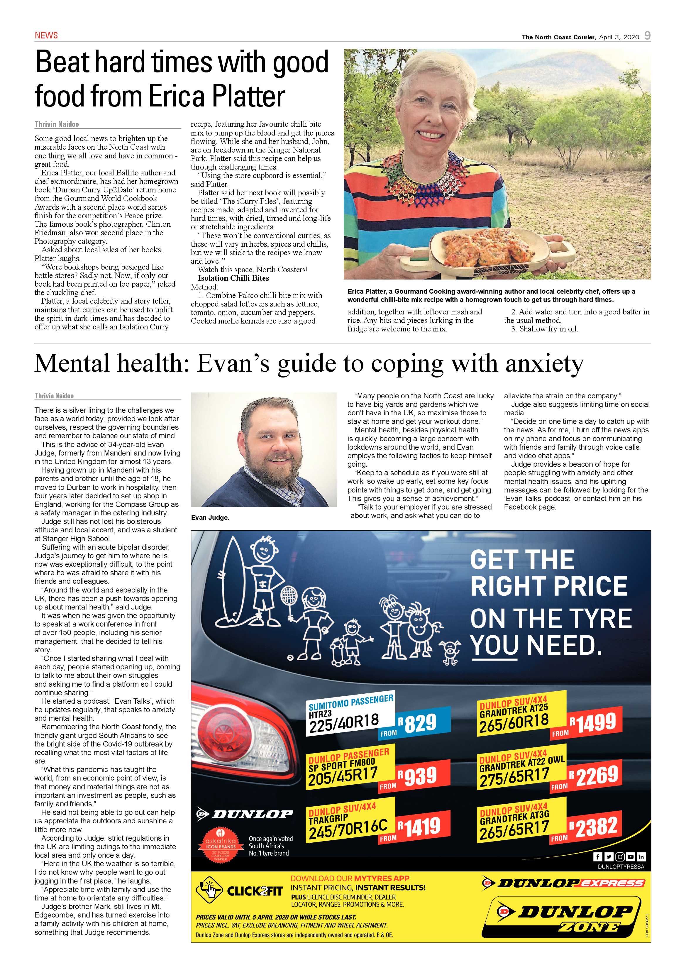 North Coast Courier 3 April 2020 page 9