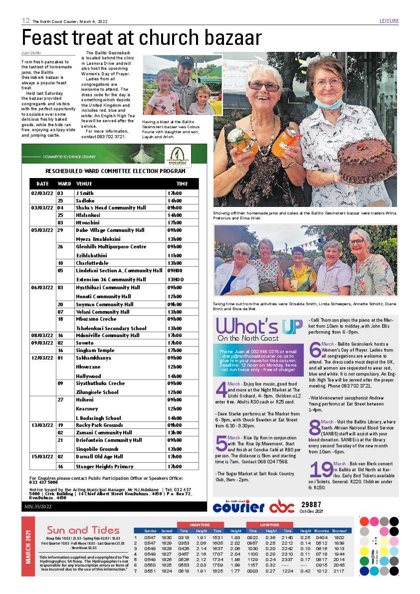 North Coast Courier 4 March 2022 page 12