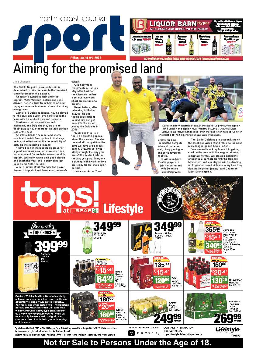 North Coast Courier 4 March 2022 page 16
