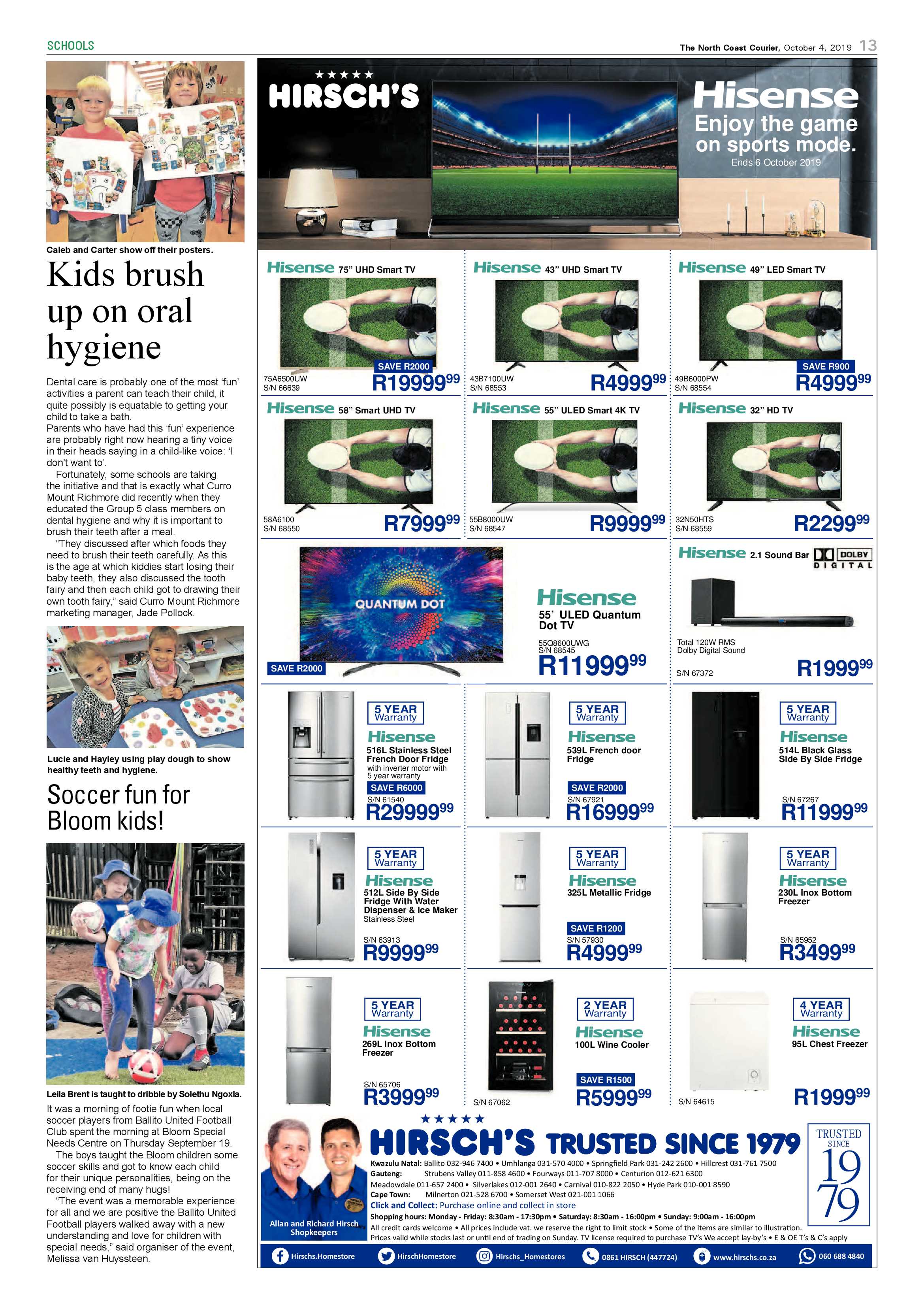 North Coast Courier 4 October 2019 page 13