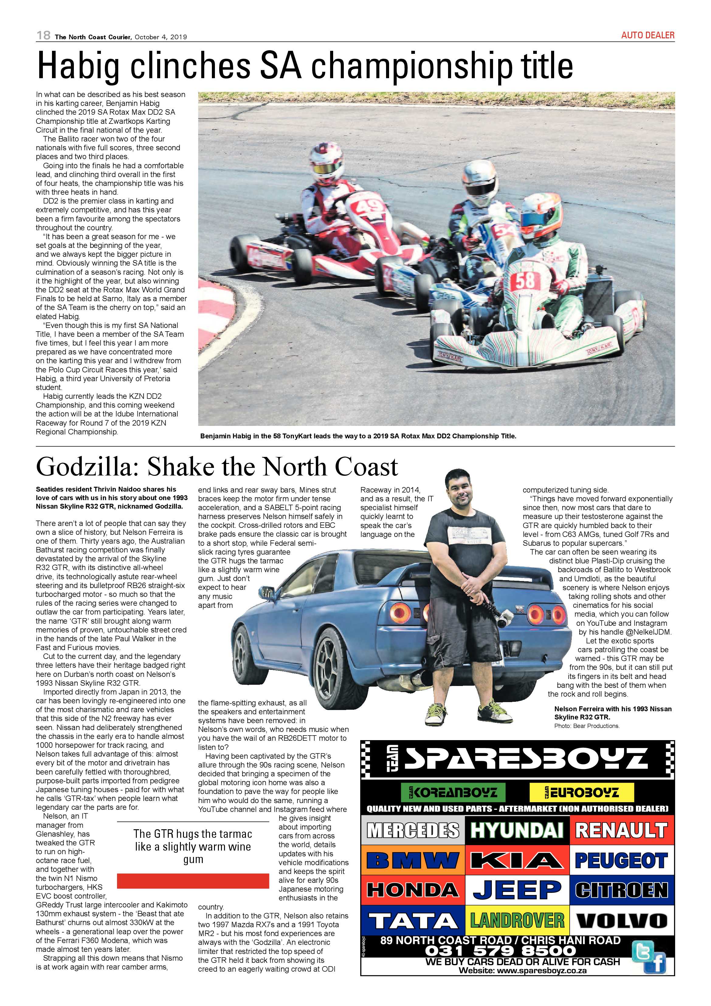 North Coast Courier 4 October 2019 page 18