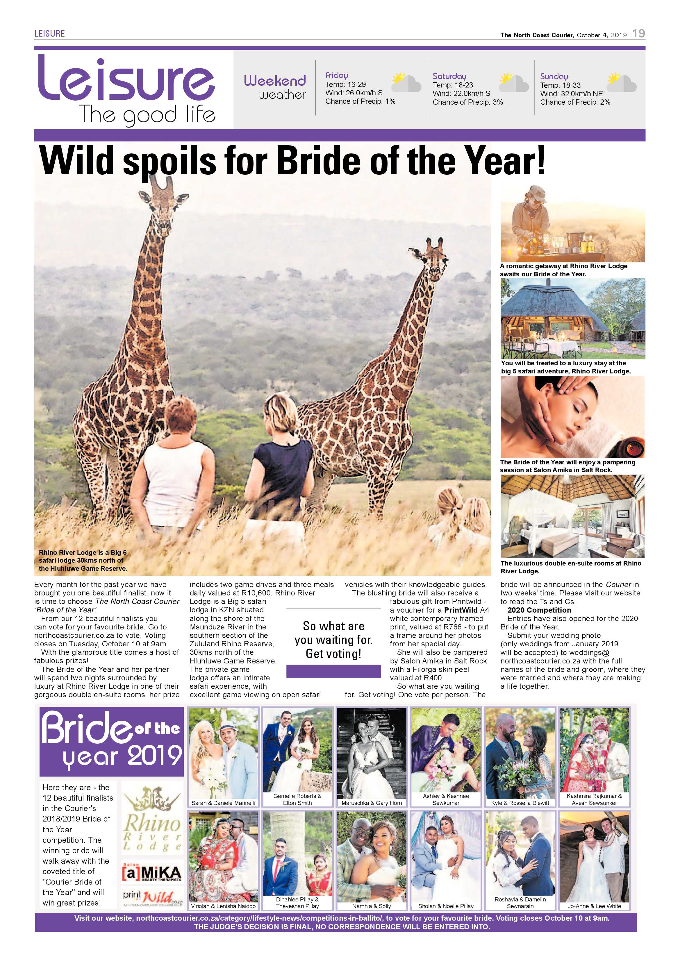 North Coast Courier 4 October 2019 page 19