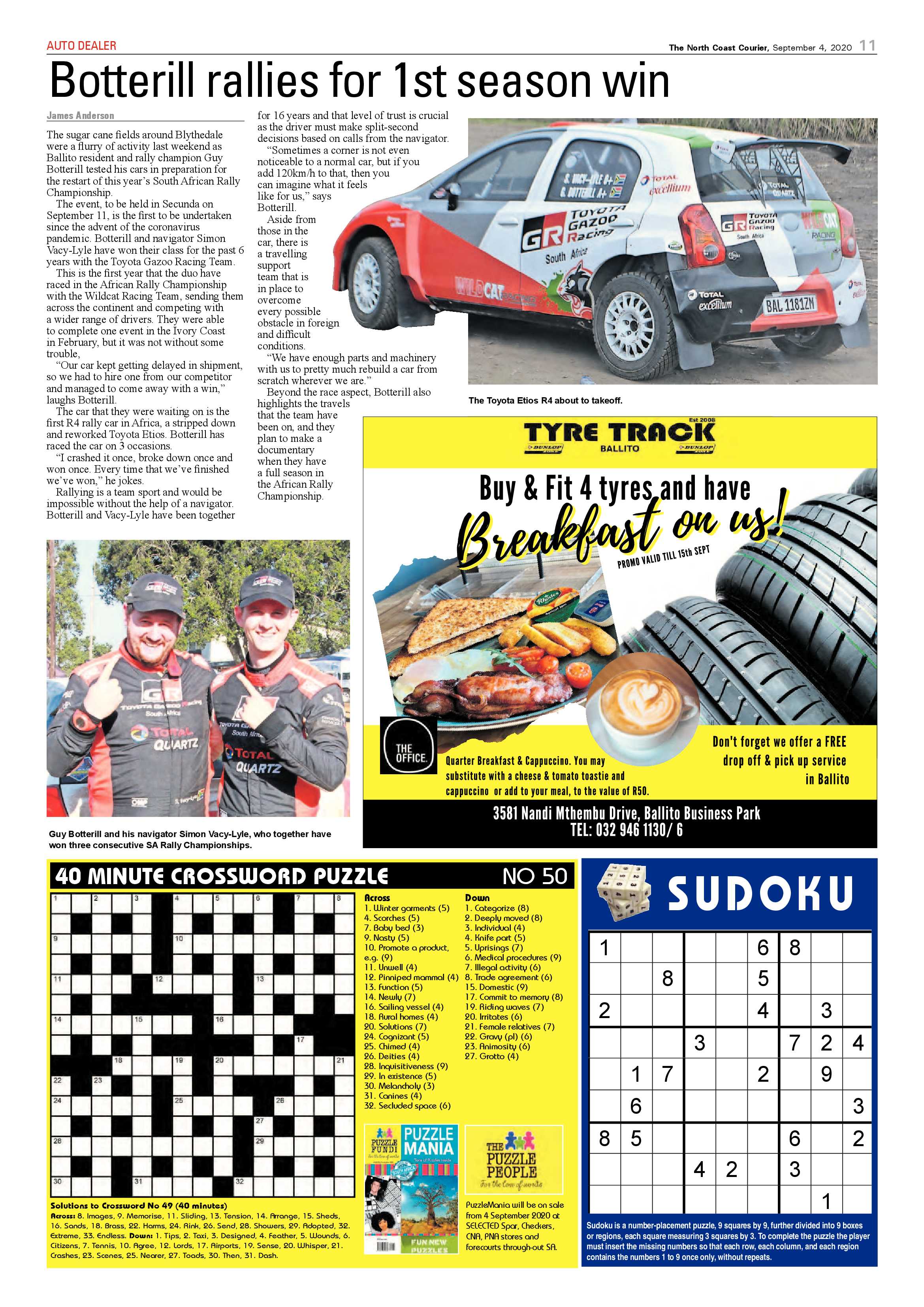 North Coast Courier 4 September 2020 page 11